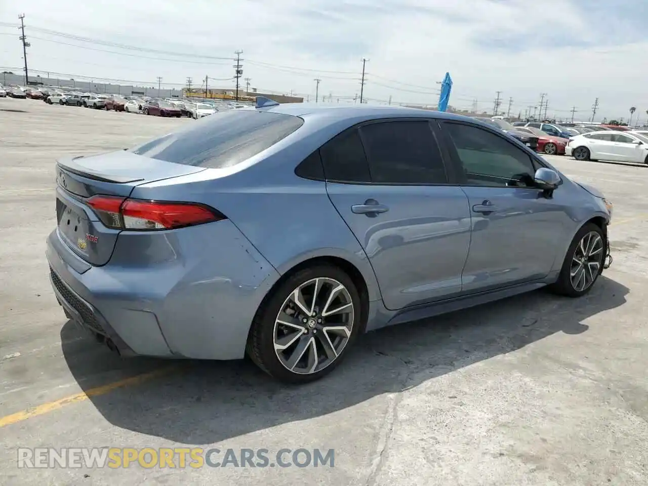 3 Photograph of a damaged car 5YFT4MCE1MP091212 TOYOTA COROLLA 2021