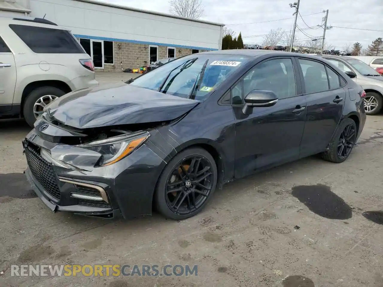 1 Photograph of a damaged car 5YFT4MCE2MP066979 TOYOTA COROLLA 2021
