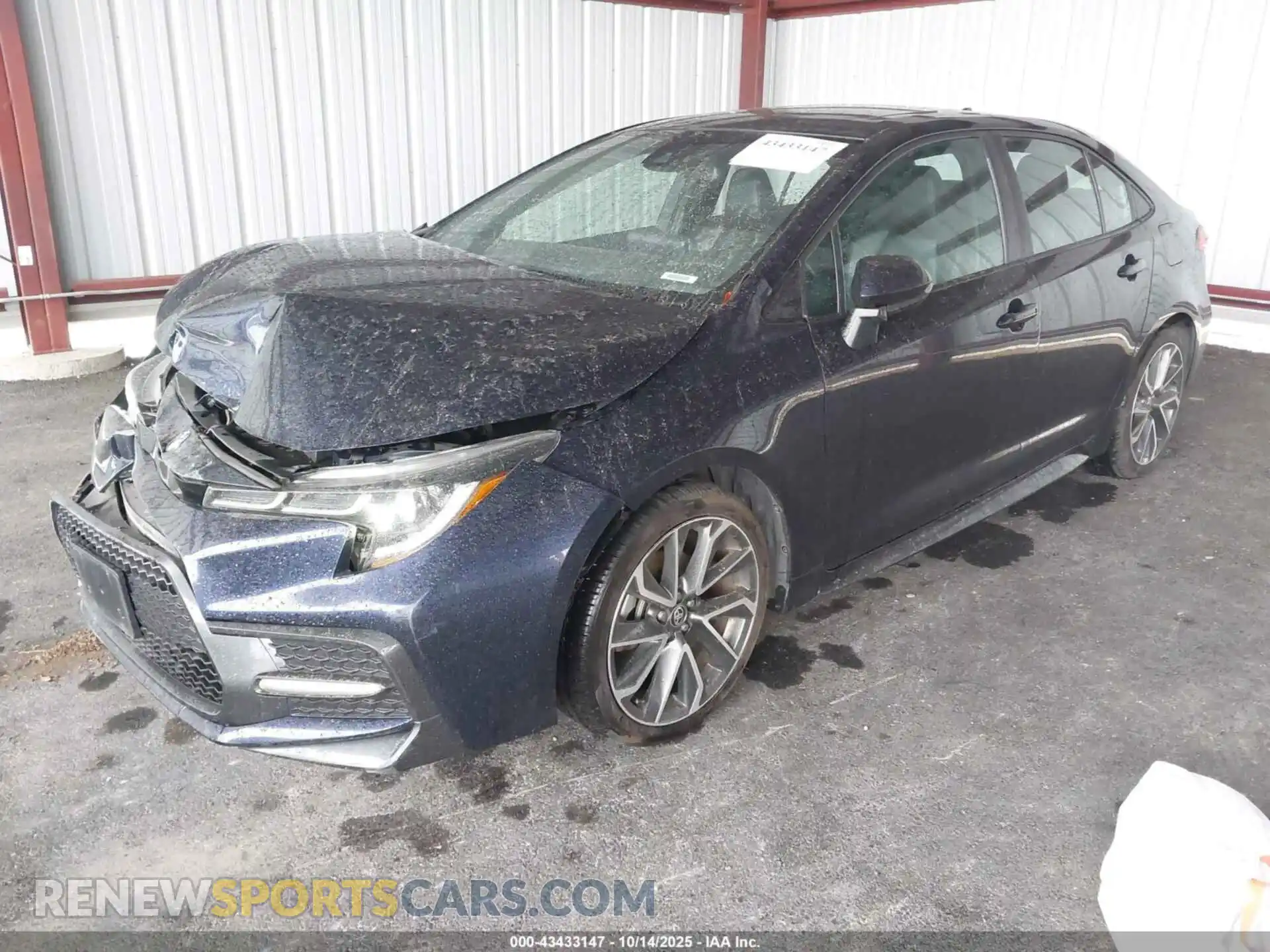 2 Photograph of a damaged car 5YFT4MCE4MP091656 TOYOTA COROLLA 2021