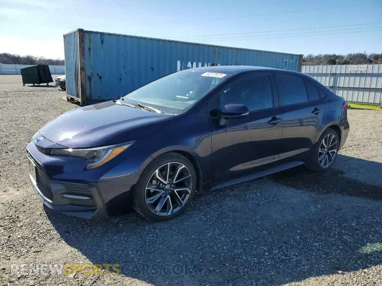 1 Photograph of a damaged car 5YFT4MCE4MP093777 TOYOTA COROLLA 2021