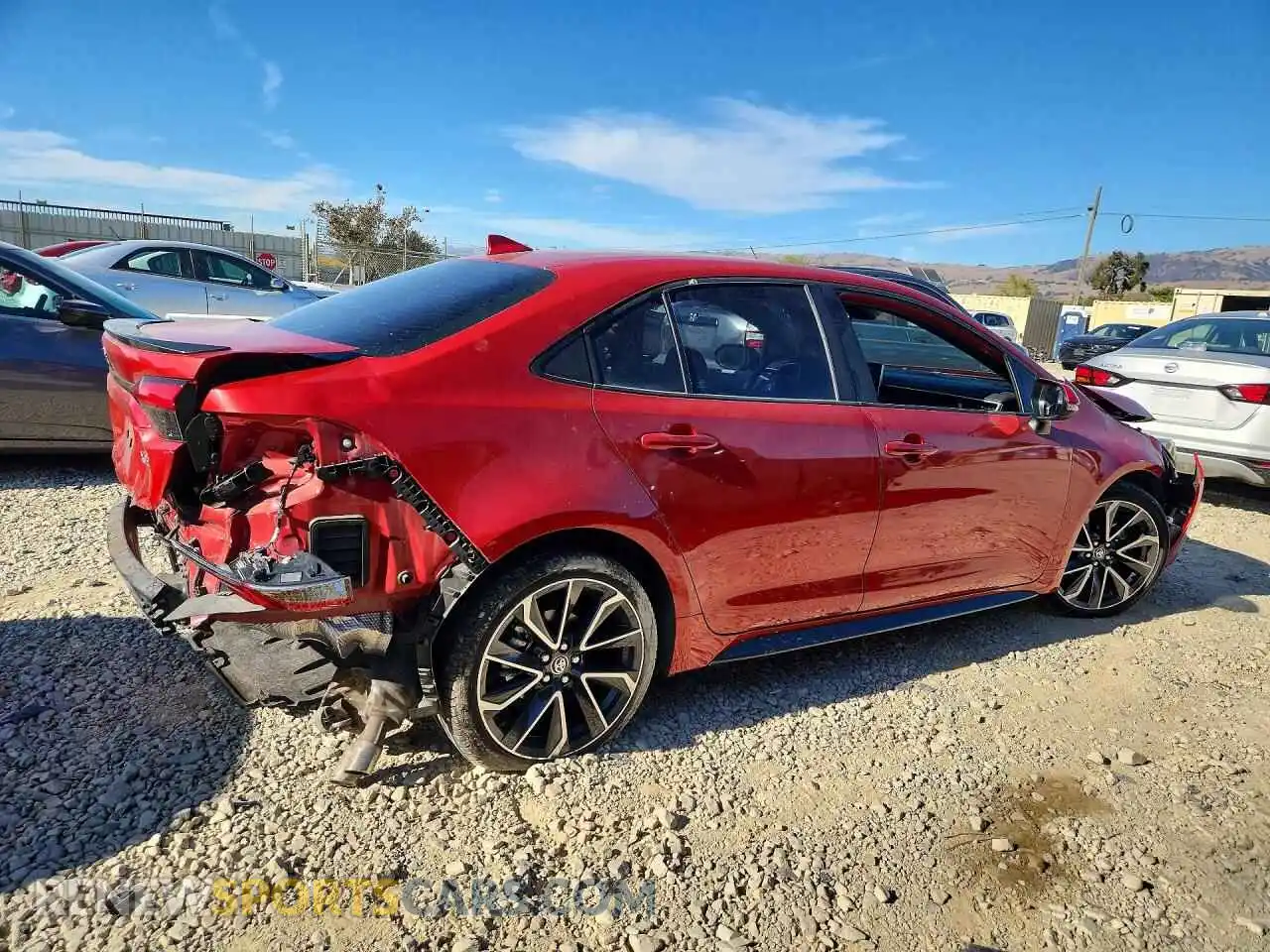 3 Photograph of a damaged car 5YFT4MCE5MP065650 TOYOTA COROLLA 2021