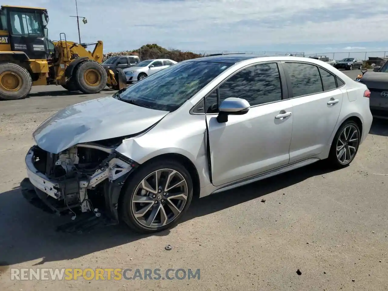 1 Photograph of a damaged car 5YFT4MCE5MP077894 TOYOTA COROLLA 2021