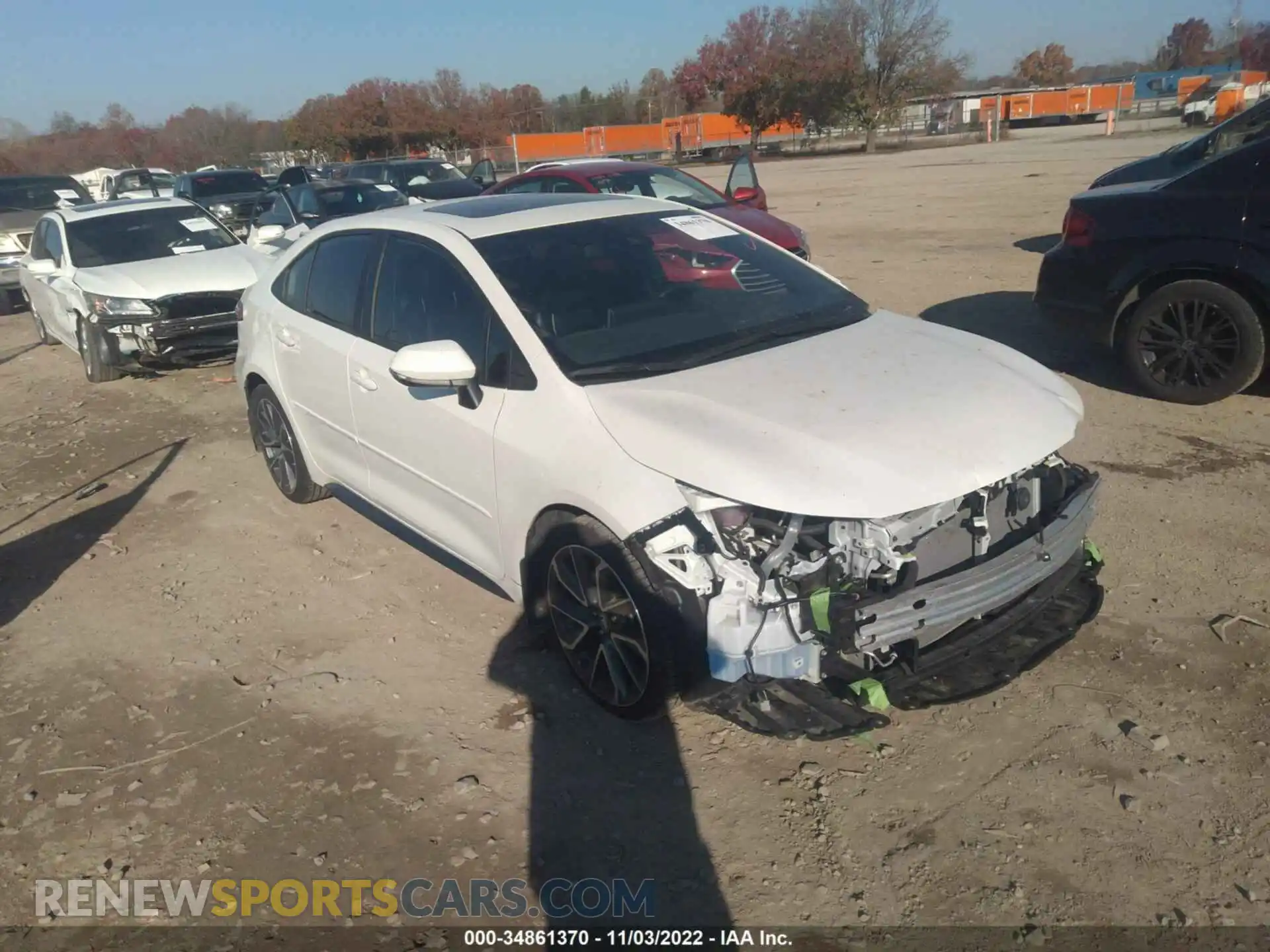 1 Фотография поврежденного автомобиля 5YFT4MCE6MP059775 TOYOTA COROLLA 2021