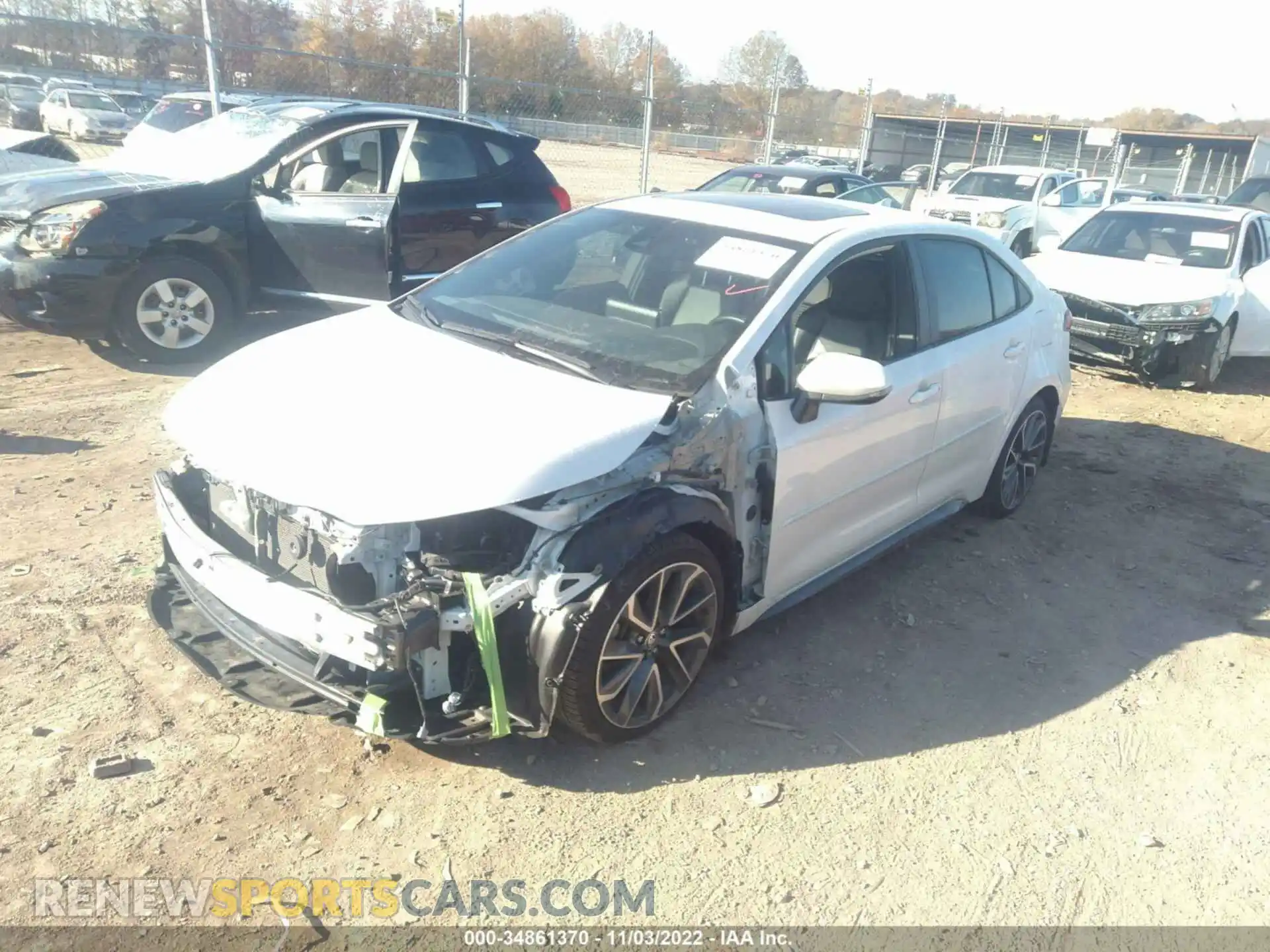 2 Фотография поврежденного автомобиля 5YFT4MCE6MP059775 TOYOTA COROLLA 2021