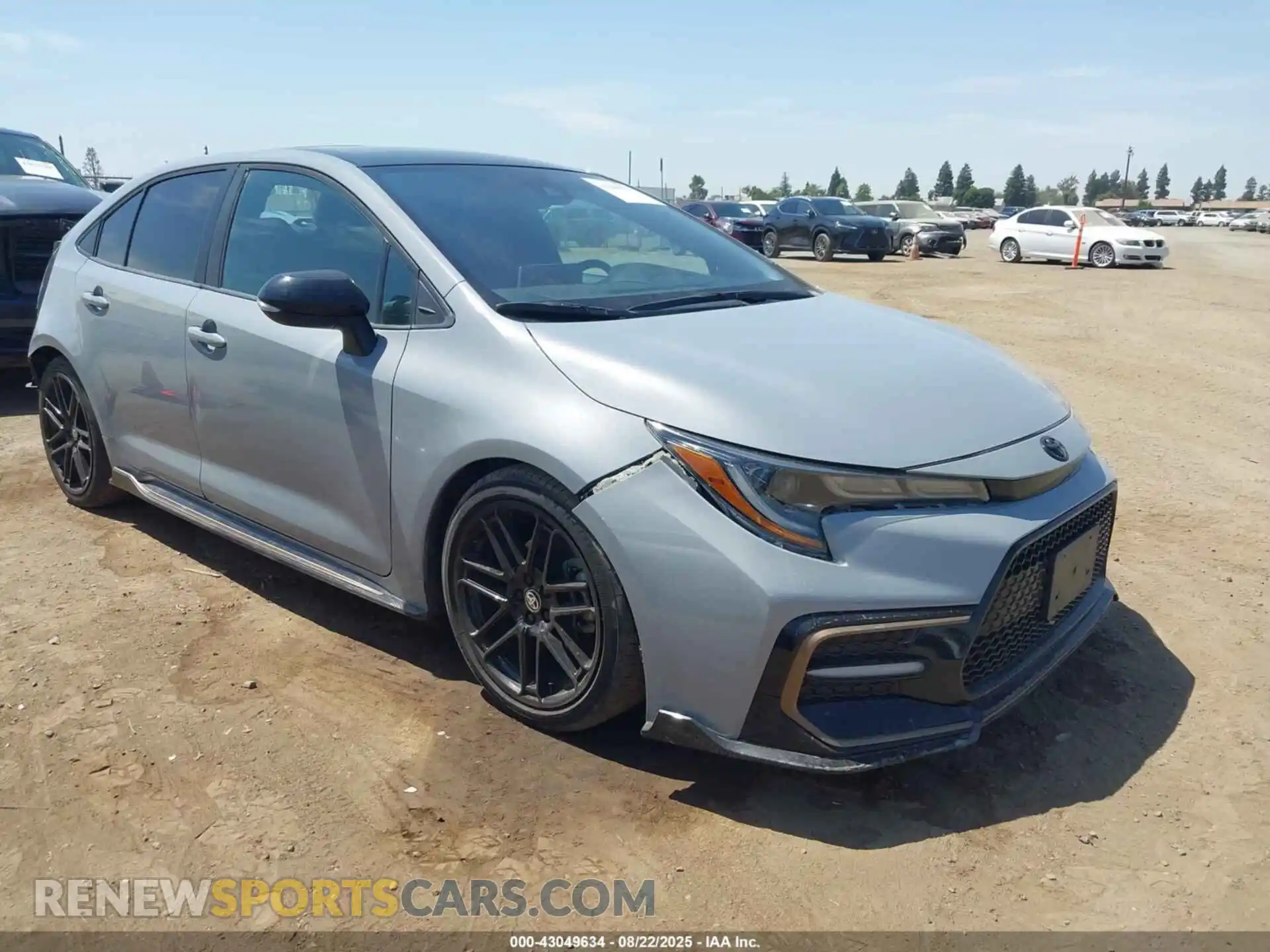1 Photograph of a damaged car 5YFT4MCE6MP074745 TOYOTA COROLLA 2021