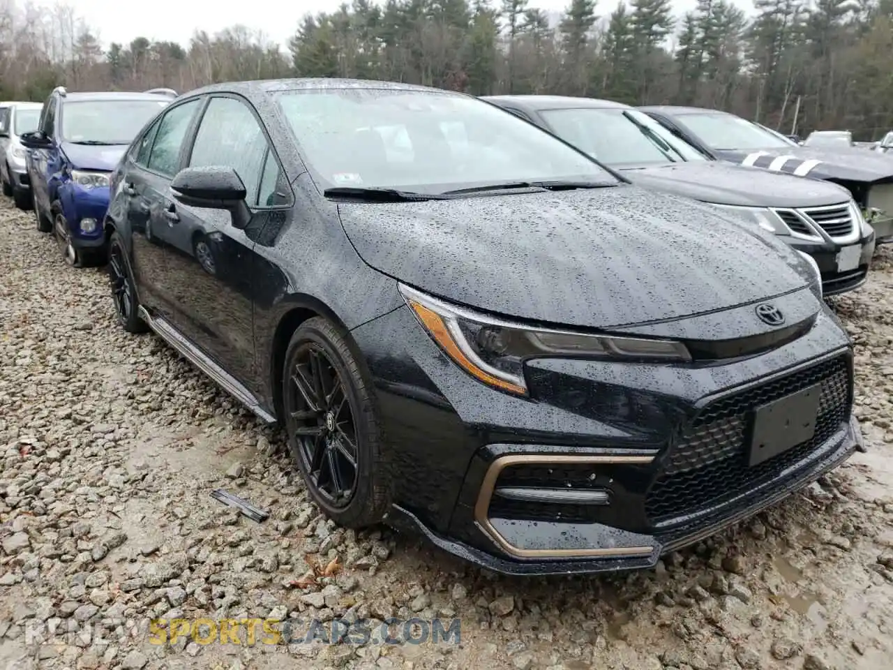 1 Photograph of a damaged car 5YFT4MCE7MP082269 TOYOTA COROLLA 2021