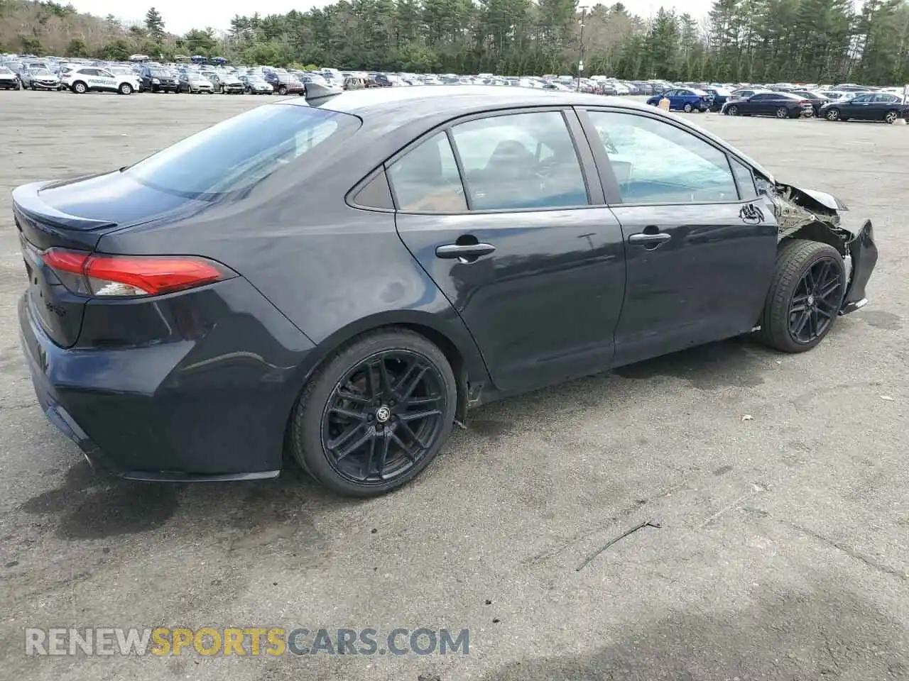 3 Photograph of a damaged car 5YFT4MCE7MP093532 TOYOTA COROLLA 2021
