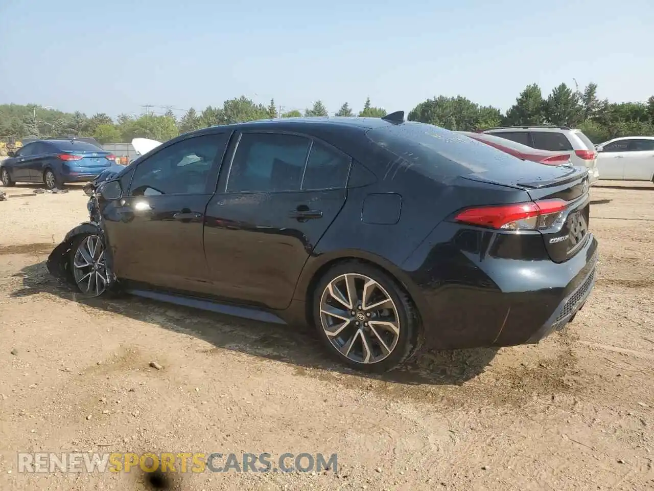 2 Photograph of a damaged car 5YFT4MCE8MP066002 TOYOTA COROLLA 2021