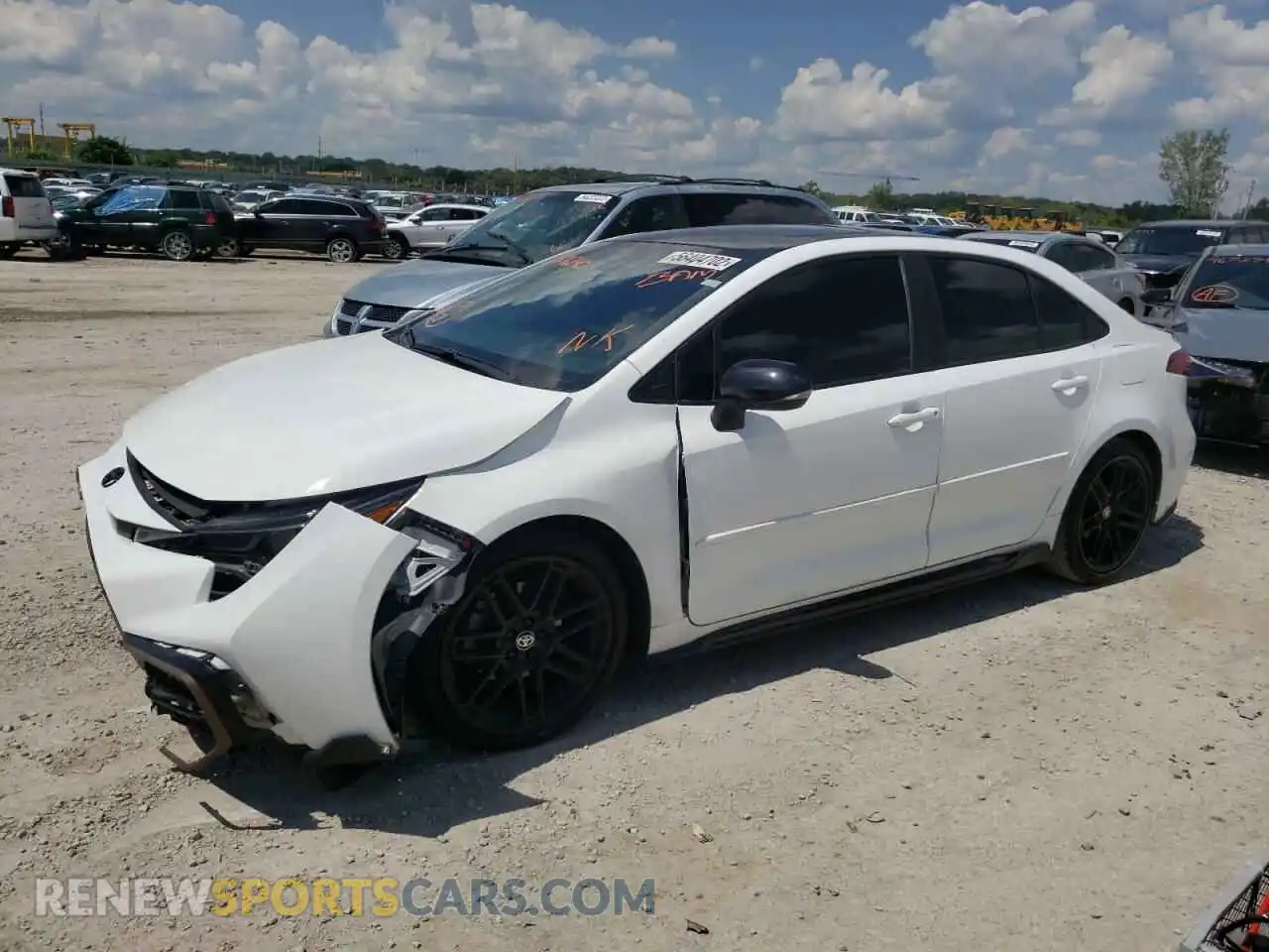 2 Photograph of a damaged car 5YFT4MCE8MP076240 TOYOTA COROLLA 2021