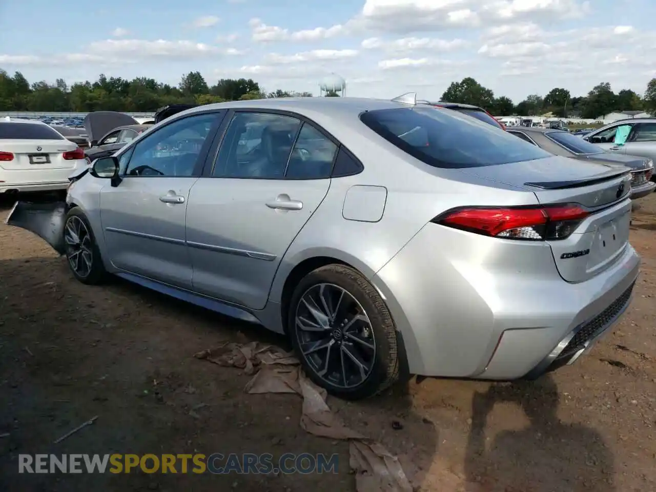 2 Photograph of a damaged car 5YFT4MCE8MP086007 TOYOTA COROLLA 2021