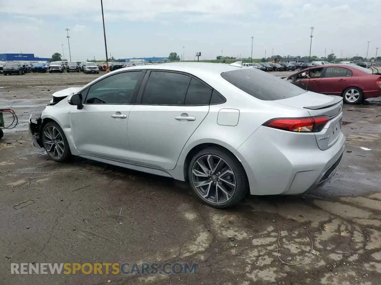 2 Photograph of a damaged car 5YFT4MCE8MP094530 TOYOTA COROLLA 2021