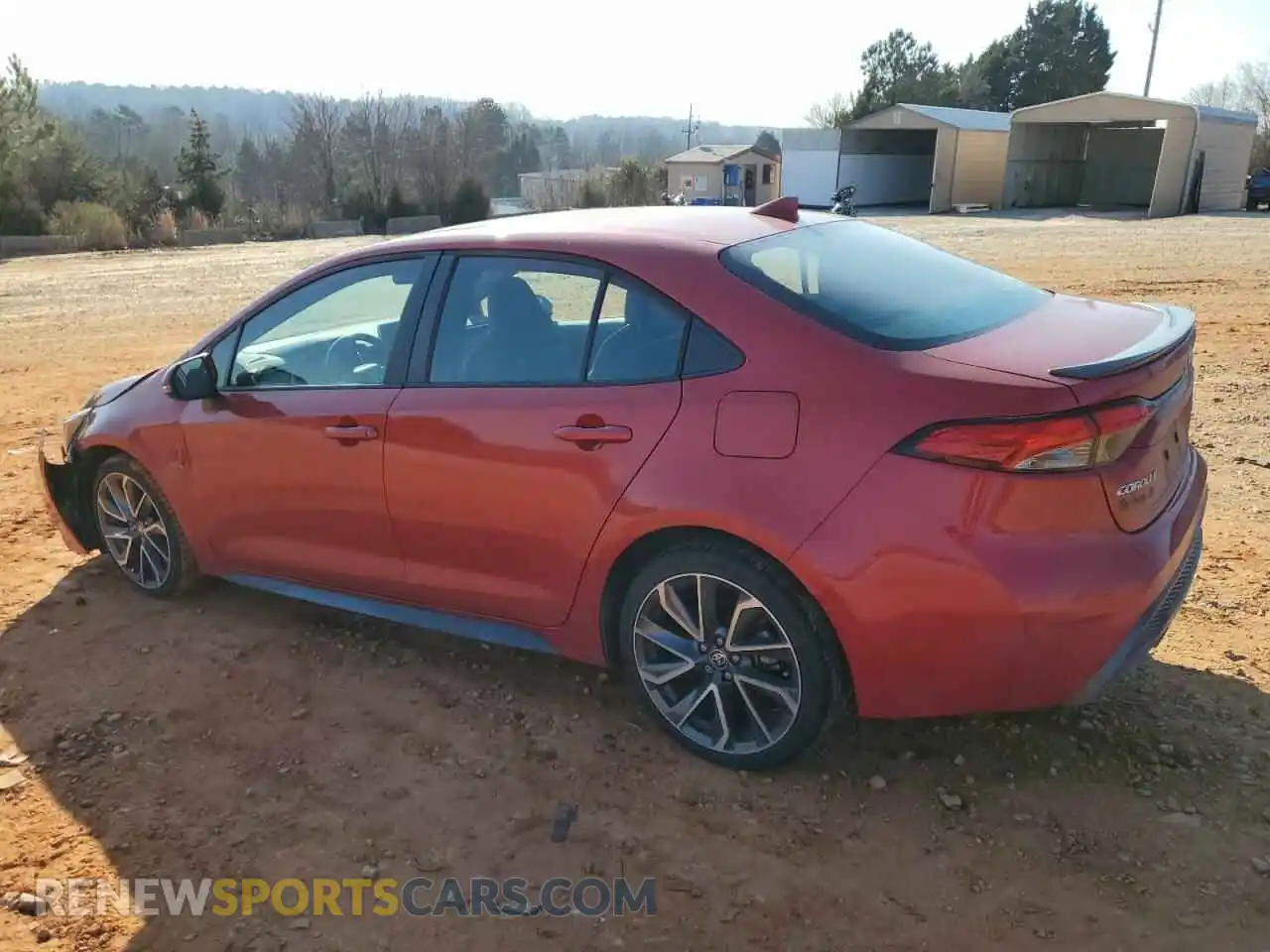 2 Photograph of a damaged car 5YFT4MCE8MP095984 TOYOTA COROLLA 2021