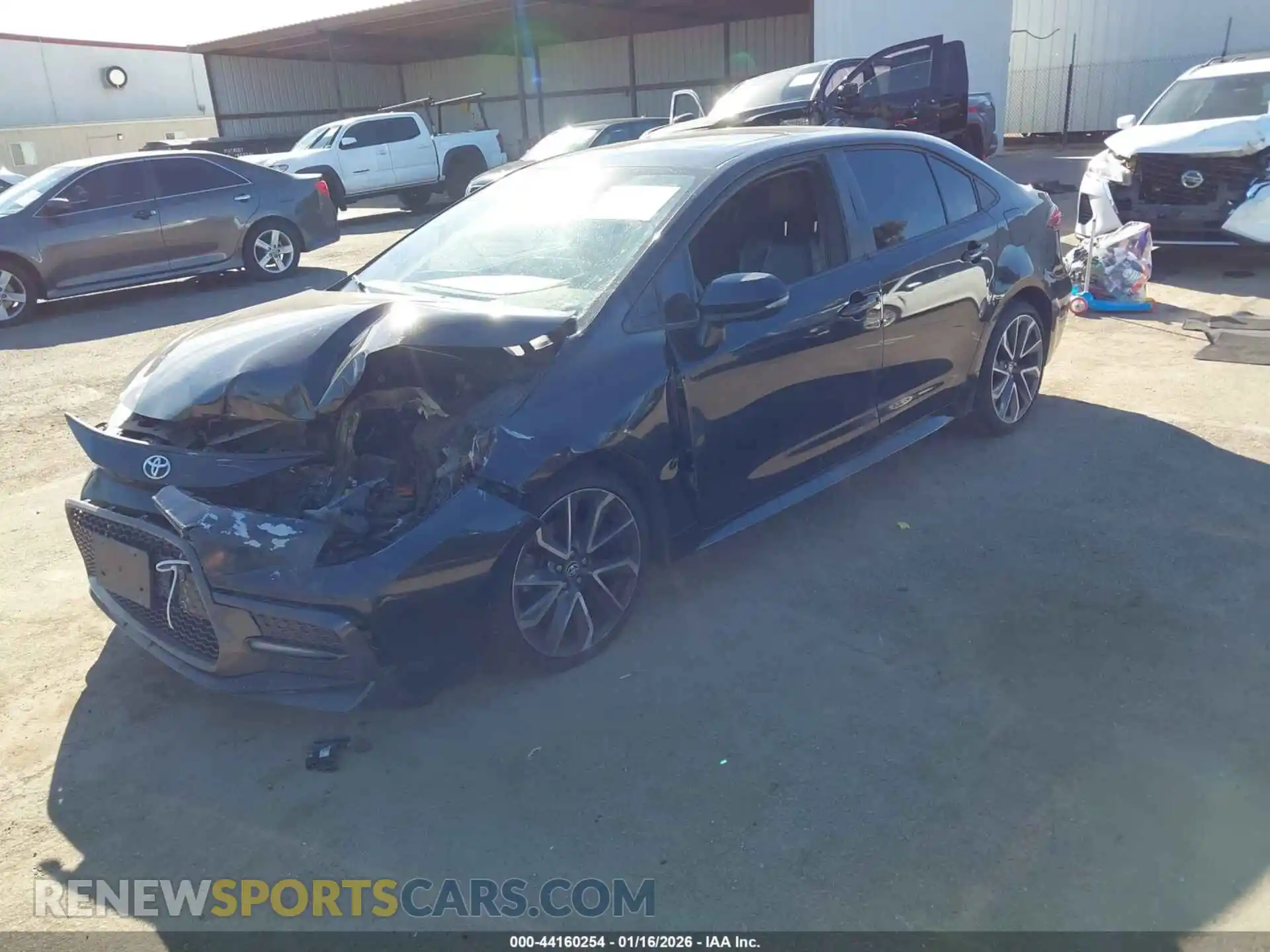 2 Photograph of a damaged car 5YFT4MCE9MP058832 TOYOTA COROLLA 2021