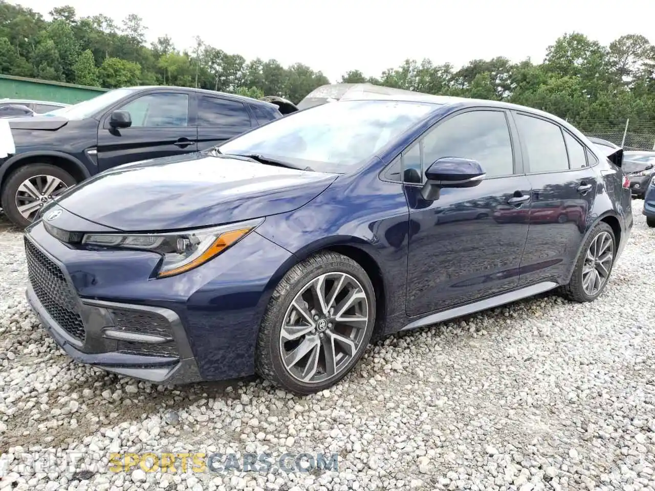 1 Photograph of a damaged car 5YFT4MCE9MP077509 TOYOTA COROLLA 2021