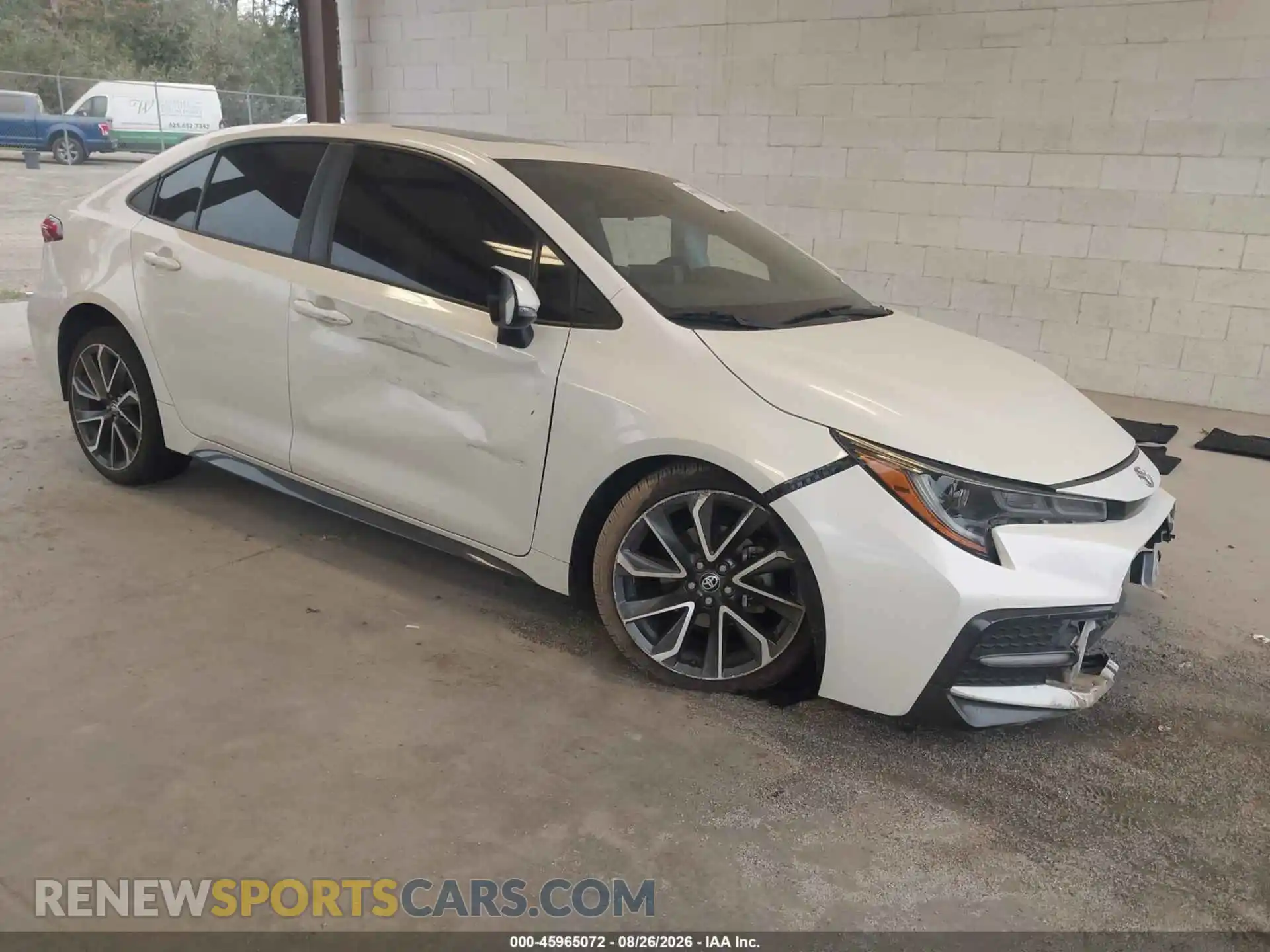 1 Photograph of a damaged car 5YFT4MCEXMP080905 TOYOTA COROLLA 2021