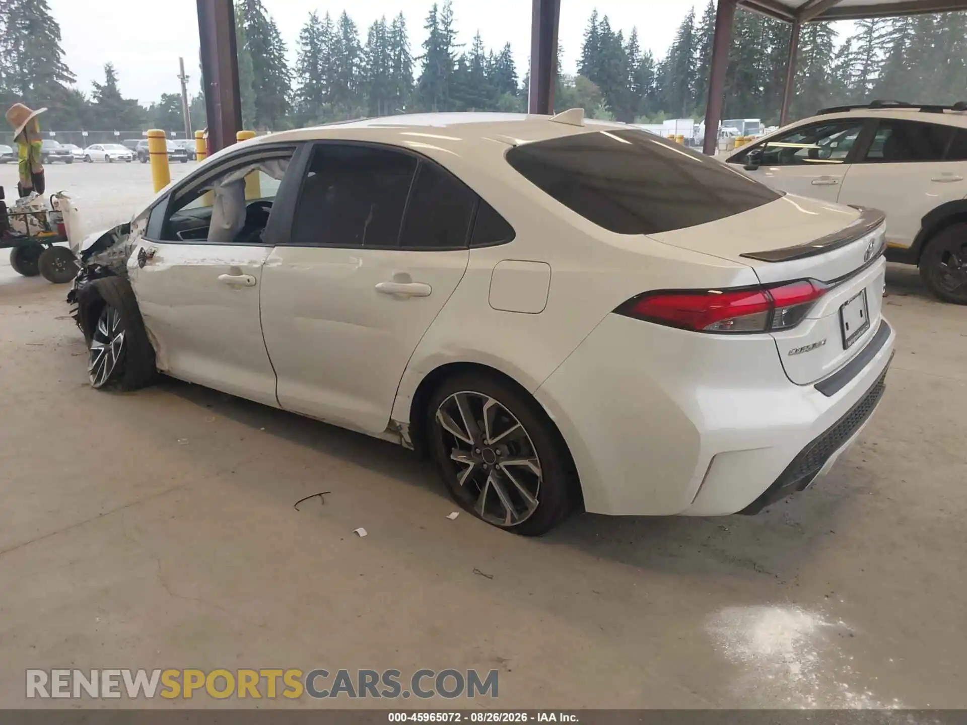 3 Photograph of a damaged car 5YFT4MCEXMP080905 TOYOTA COROLLA 2021