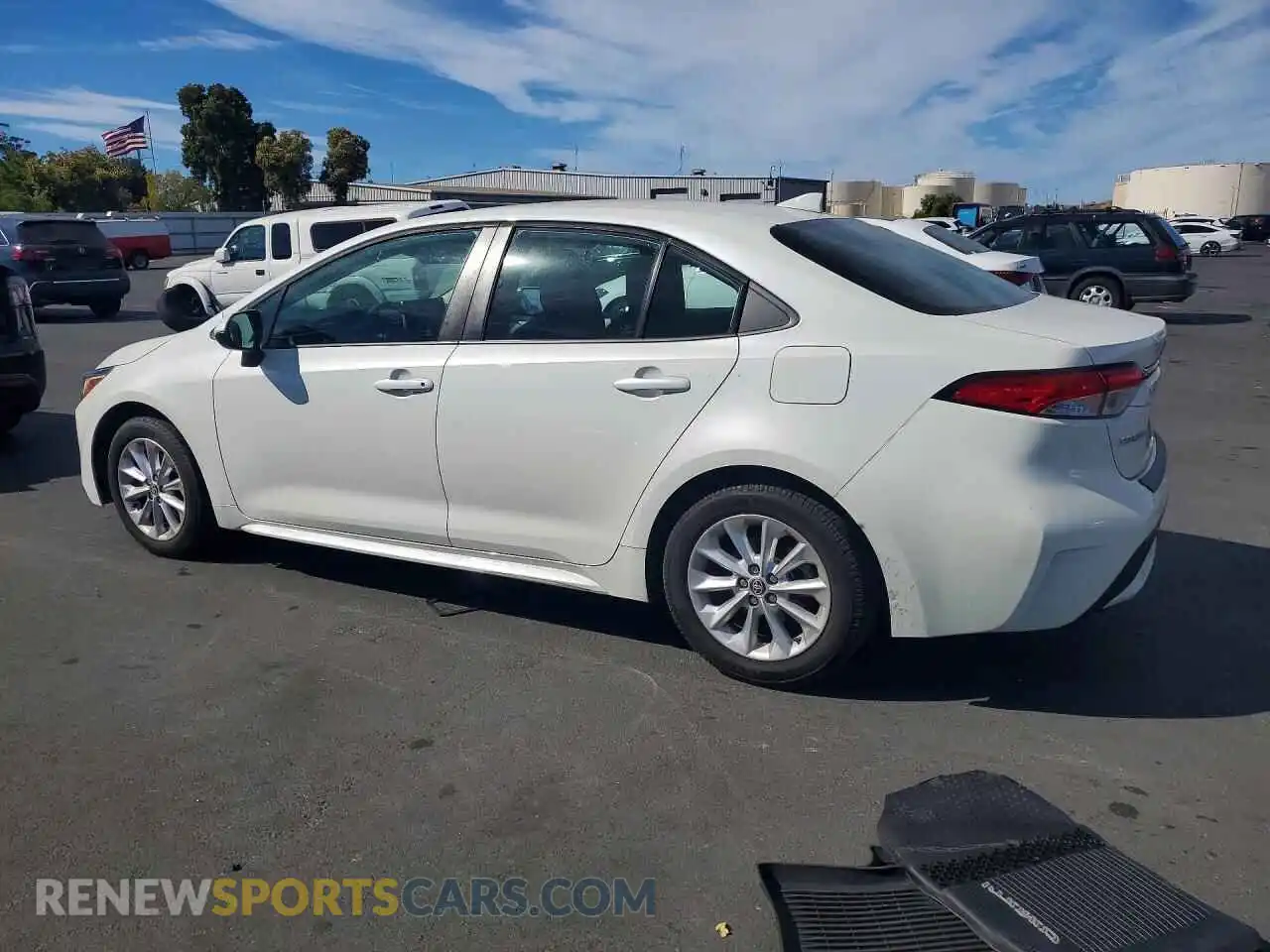 2 Photograph of a damaged car 5YFVPMAE0MP152942 TOYOTA COROLLA 2021