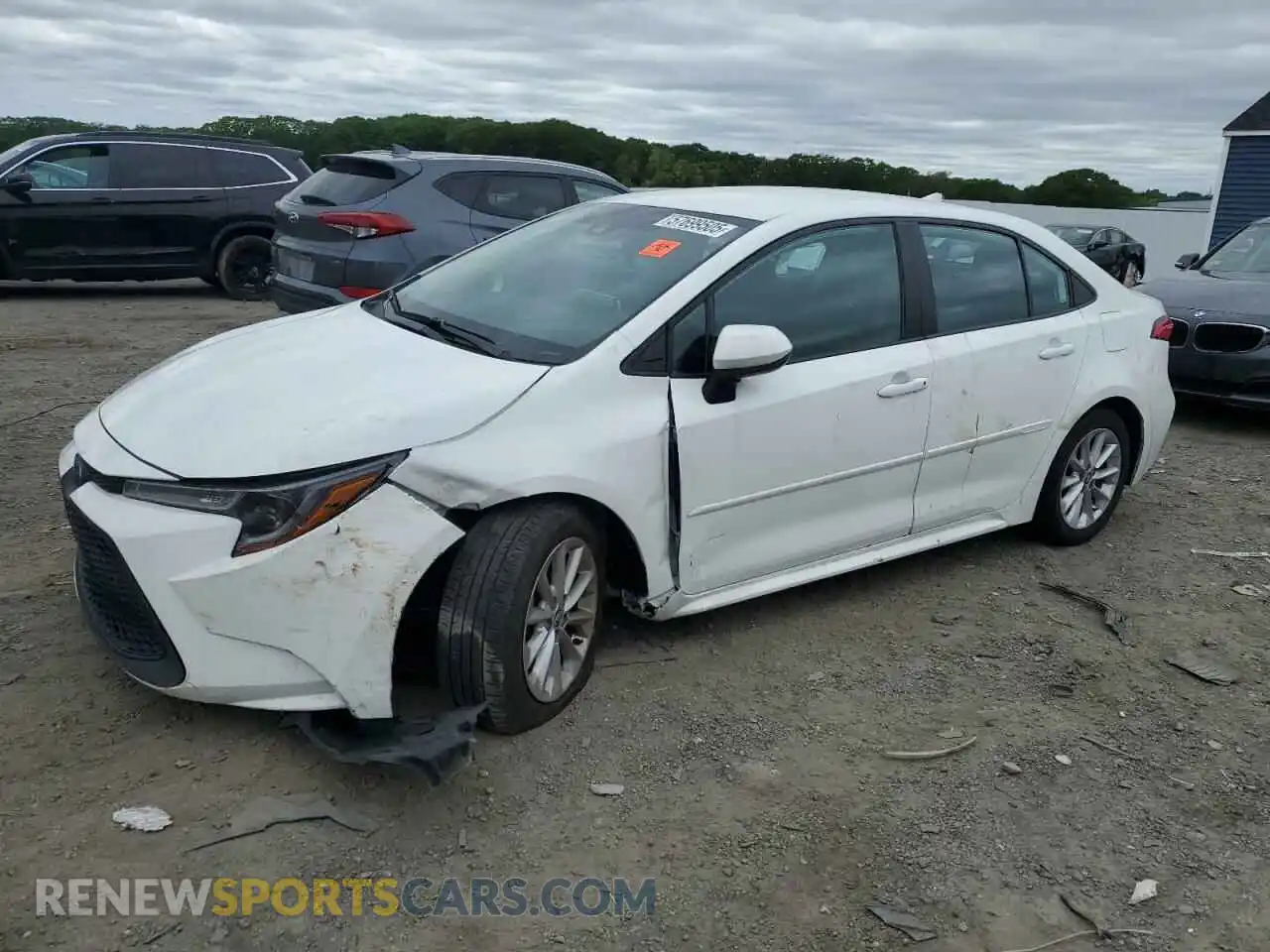 1 Photograph of a damaged car 5YFVPMAE0MP159762 TOYOTA COROLLA 2021