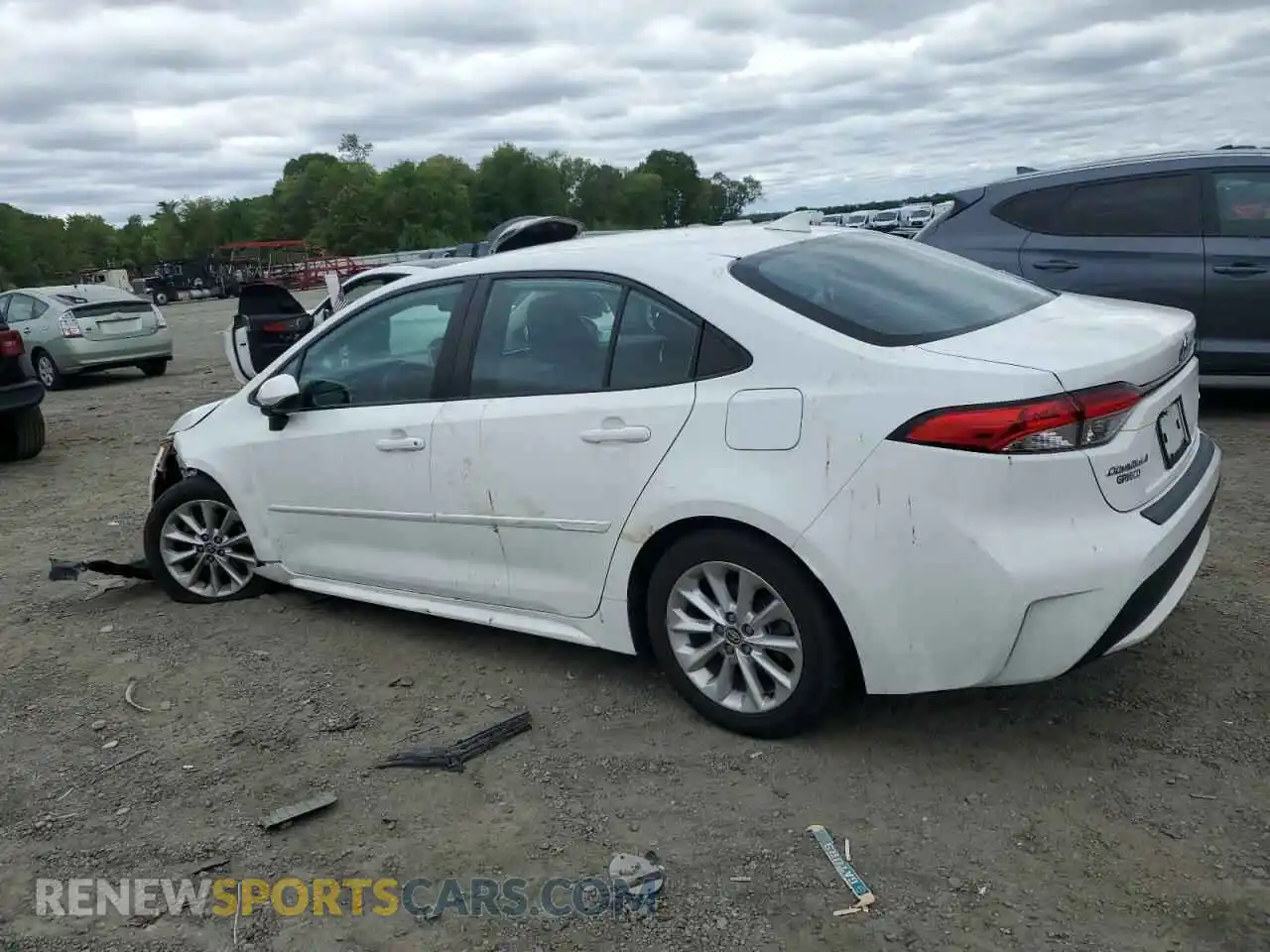 2 Photograph of a damaged car 5YFVPMAE0MP159762 TOYOTA COROLLA 2021