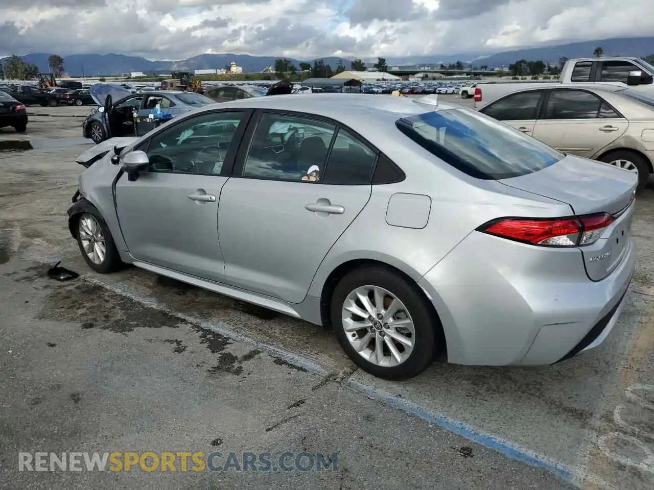 2 Photograph of a damaged car 5YFVPMAE1MP154814 TOYOTA COROLLA 2021