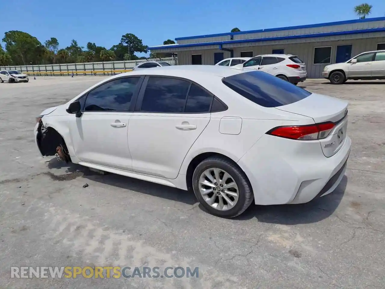 2 Photograph of a damaged car 5YFVPMAE1MP214154 TOYOTA COROLLA 2021