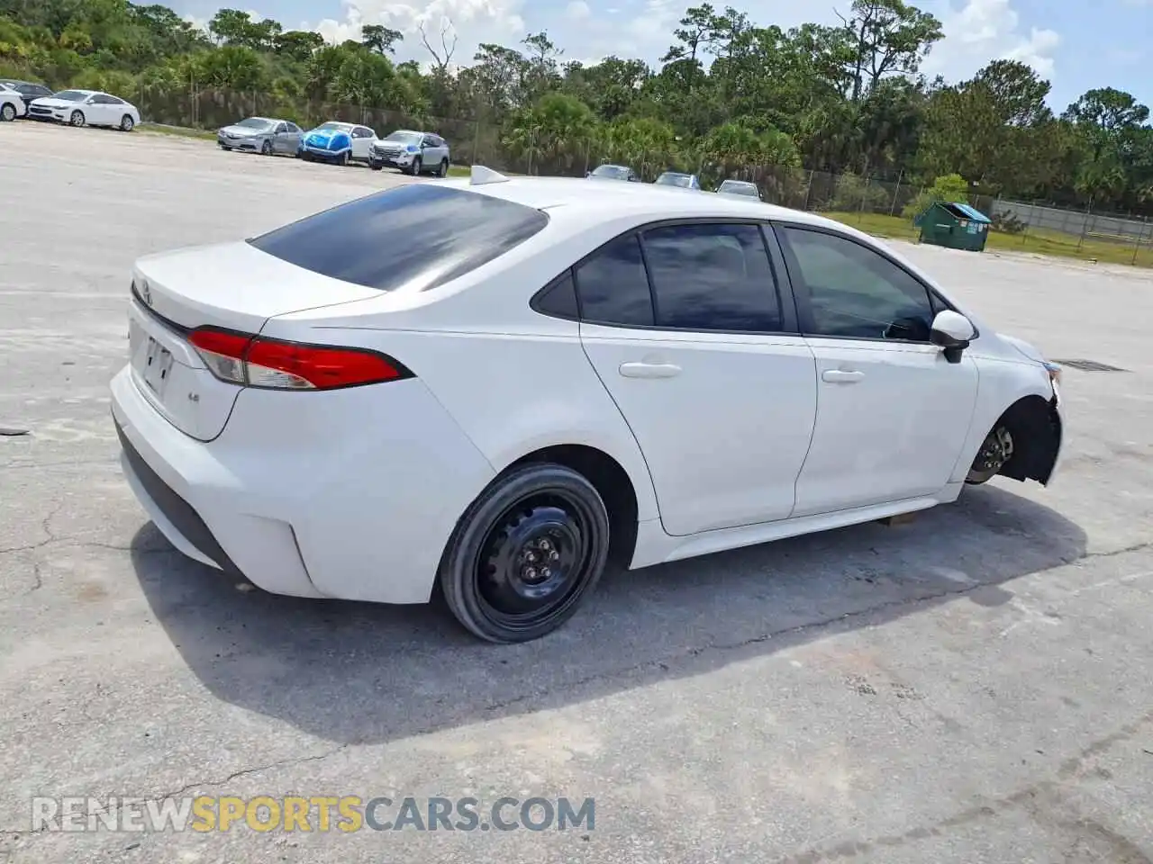 3 Photograph of a damaged car 5YFVPMAE1MP214154 TOYOTA COROLLA 2021