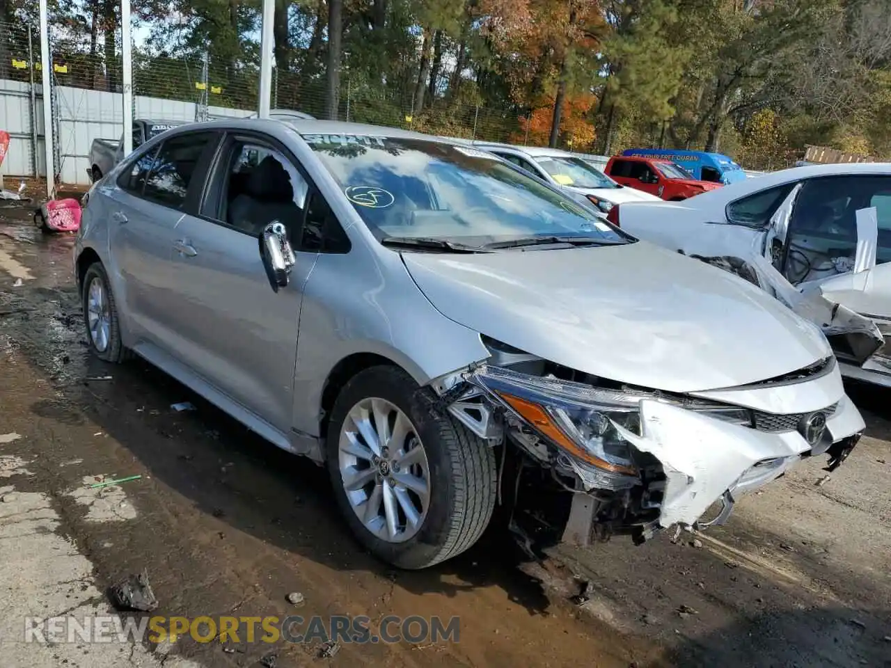 1 Photograph of a damaged car 5YFVPMAE1MP269073 TOYOTA COROLLA 2021
