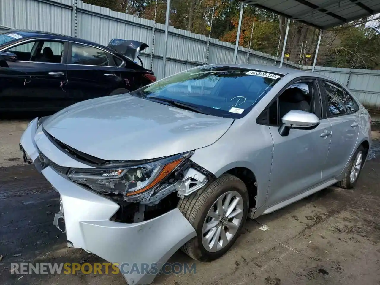 2 Photograph of a damaged car 5YFVPMAE1MP269073 TOYOTA COROLLA 2021