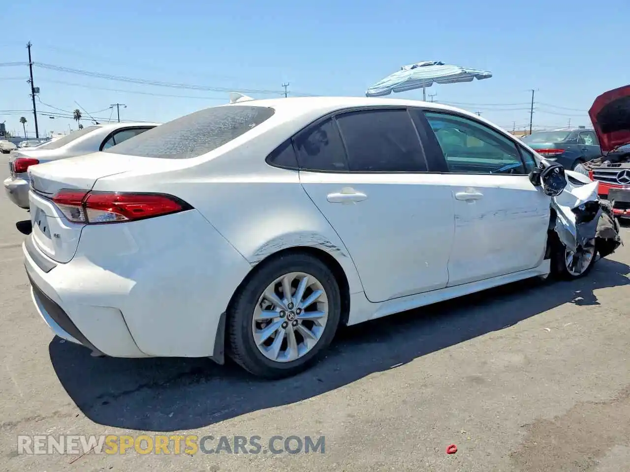3 Фотография поврежденного автомобиля 5YFVPMAE2MP157270 TOYOTA COROLLA 2021