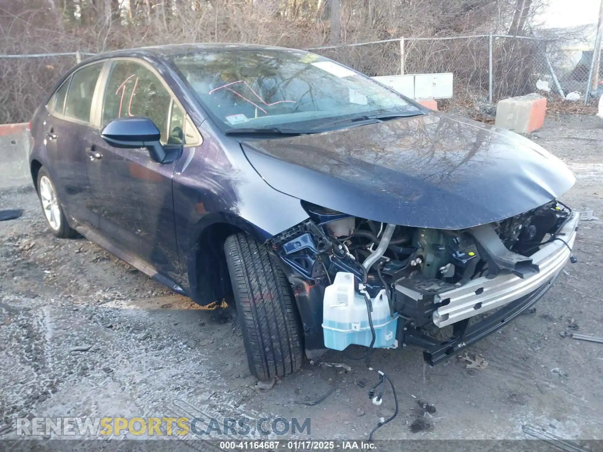 1 Photograph of a damaged car 5YFVPMAE2MP252122 TOYOTA COROLLA 2021