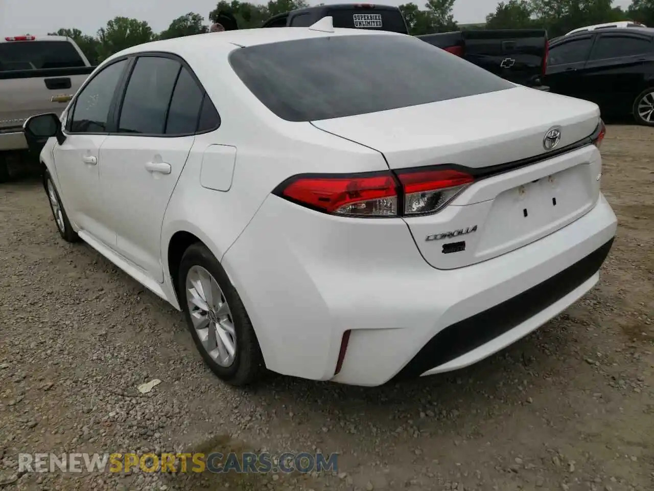 3 Photograph of a damaged car 5YFVPMAE2MP256560 TOYOTA COROLLA 2021