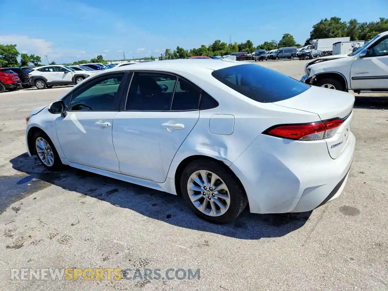 2 Фотография поврежденного автомобиля 5YFVPMAE3MP235779 TOYOTA COROLLA 2021