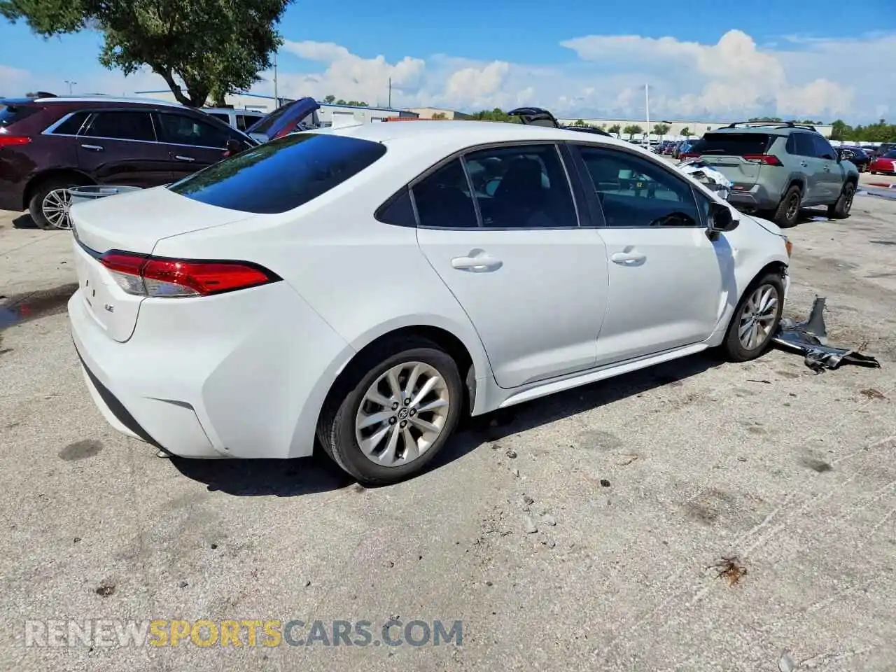 3 Фотография поврежденного автомобиля 5YFVPMAE3MP235779 TOYOTA COROLLA 2021