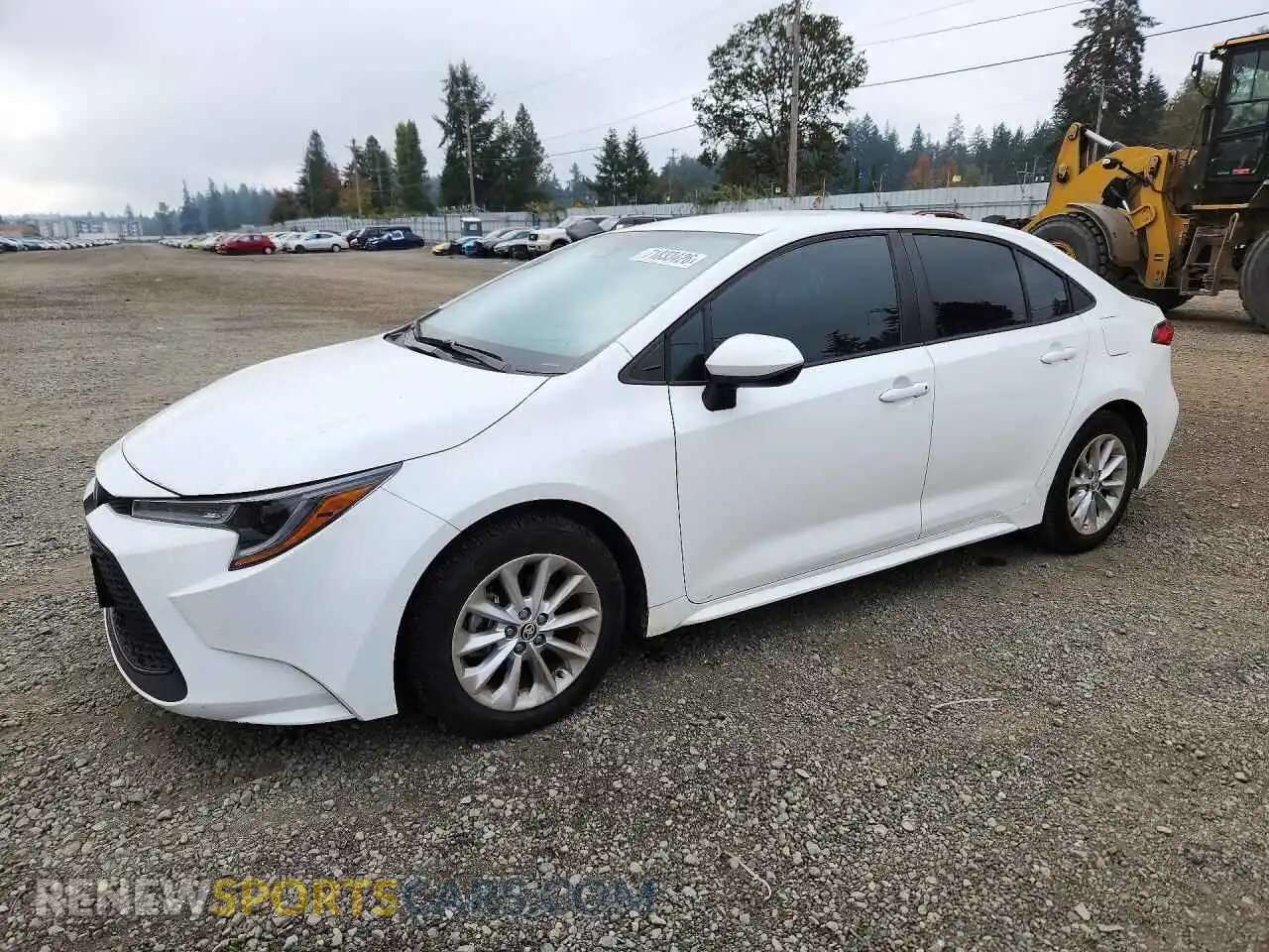 1 Photograph of a damaged car 5YFVPMAE4MP229554 TOYOTA COROLLA 2021