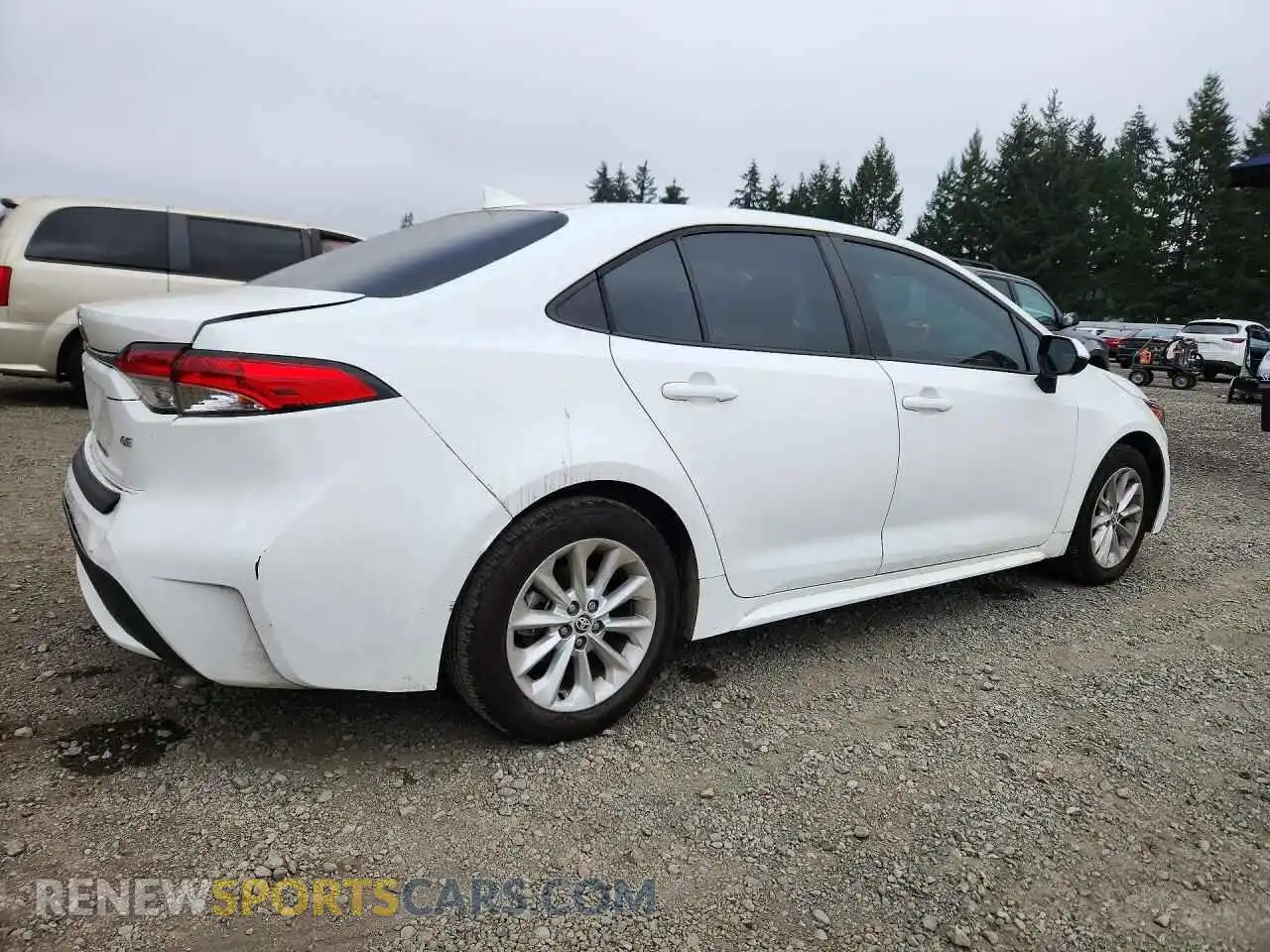 3 Photograph of a damaged car 5YFVPMAE4MP229554 TOYOTA COROLLA 2021