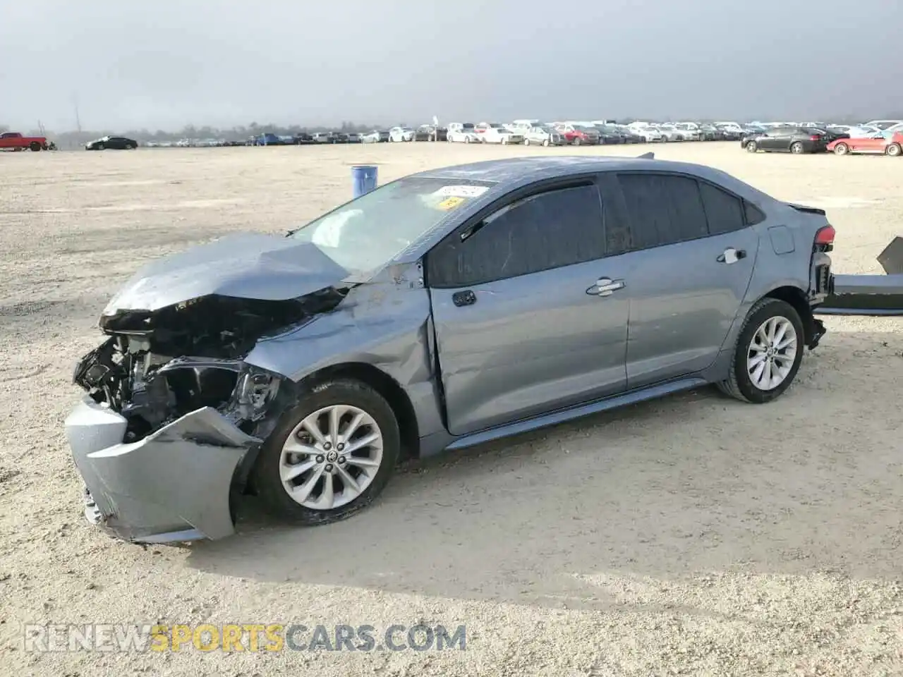 1 Photograph of a damaged car 5YFVPMAE5MP261526 TOYOTA COROLLA 2021