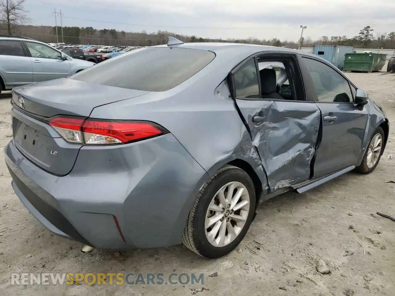 3 Photograph of a damaged car 5YFVPMAE6MP204235 TOYOTA COROLLA 2021