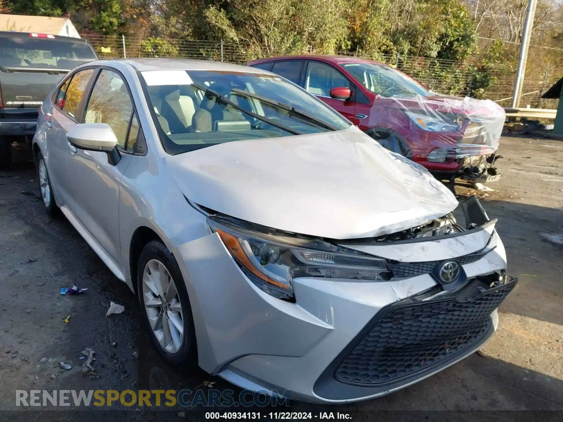 1 Photograph of a damaged car 5YFVPMAE6MP264452 TOYOTA COROLLA 2021