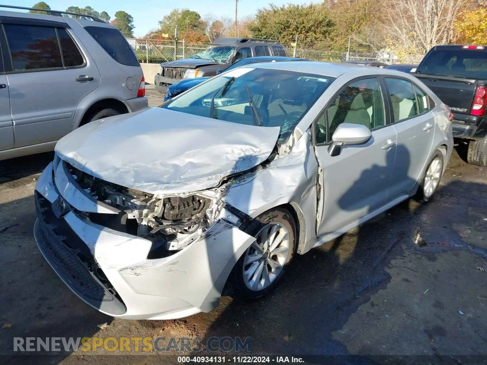 2 Photograph of a damaged car 5YFVPMAE6MP264452 TOYOTA COROLLA 2021