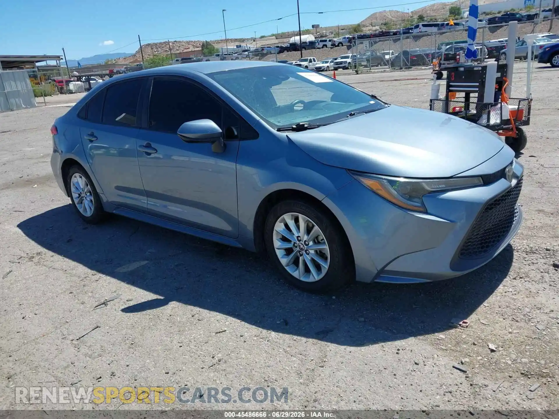 1 Photograph of a damaged car 5YFVPMAE6MP269036 TOYOTA COROLLA 2021