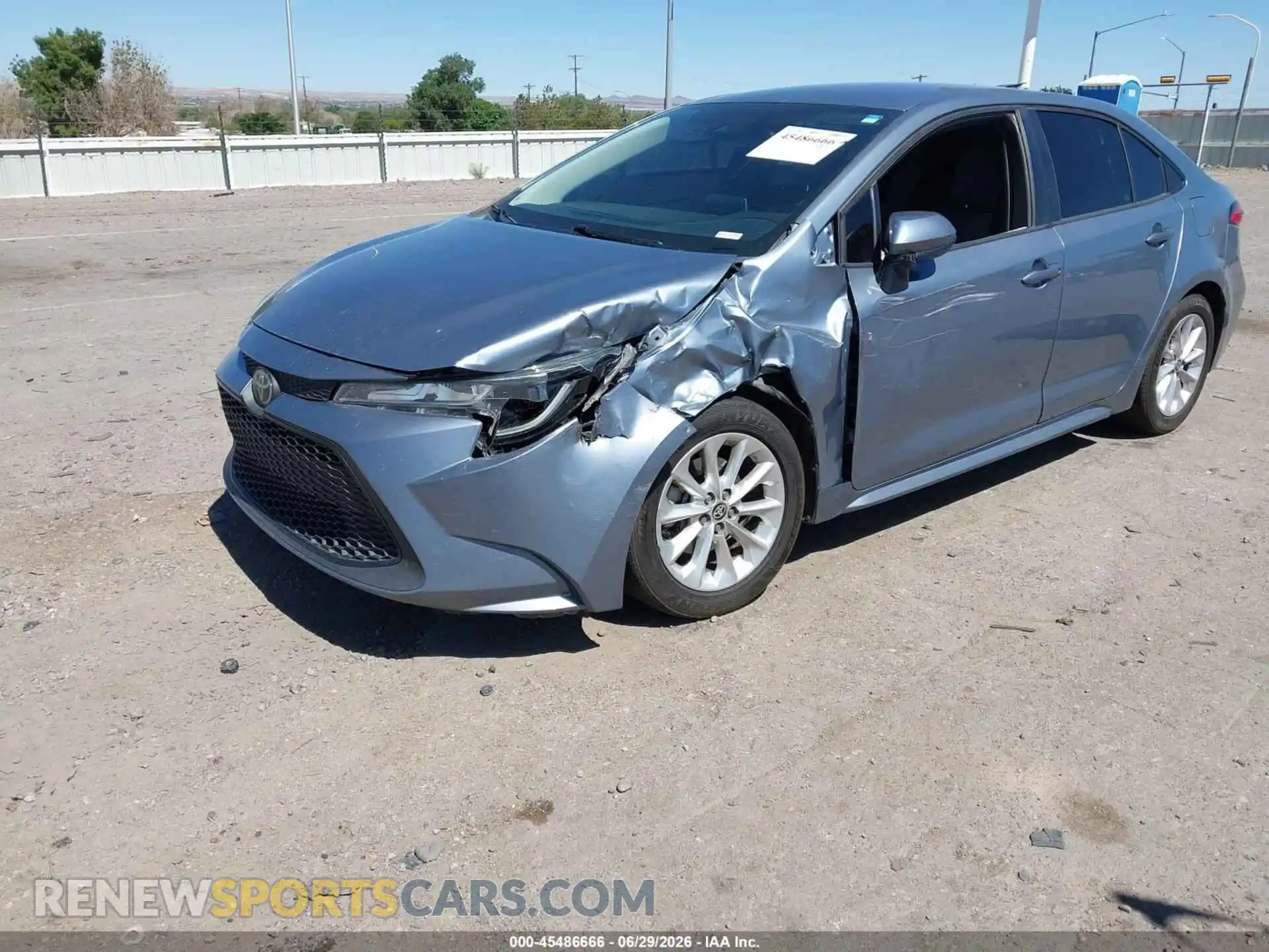 2 Photograph of a damaged car 5YFVPMAE6MP269036 TOYOTA COROLLA 2021