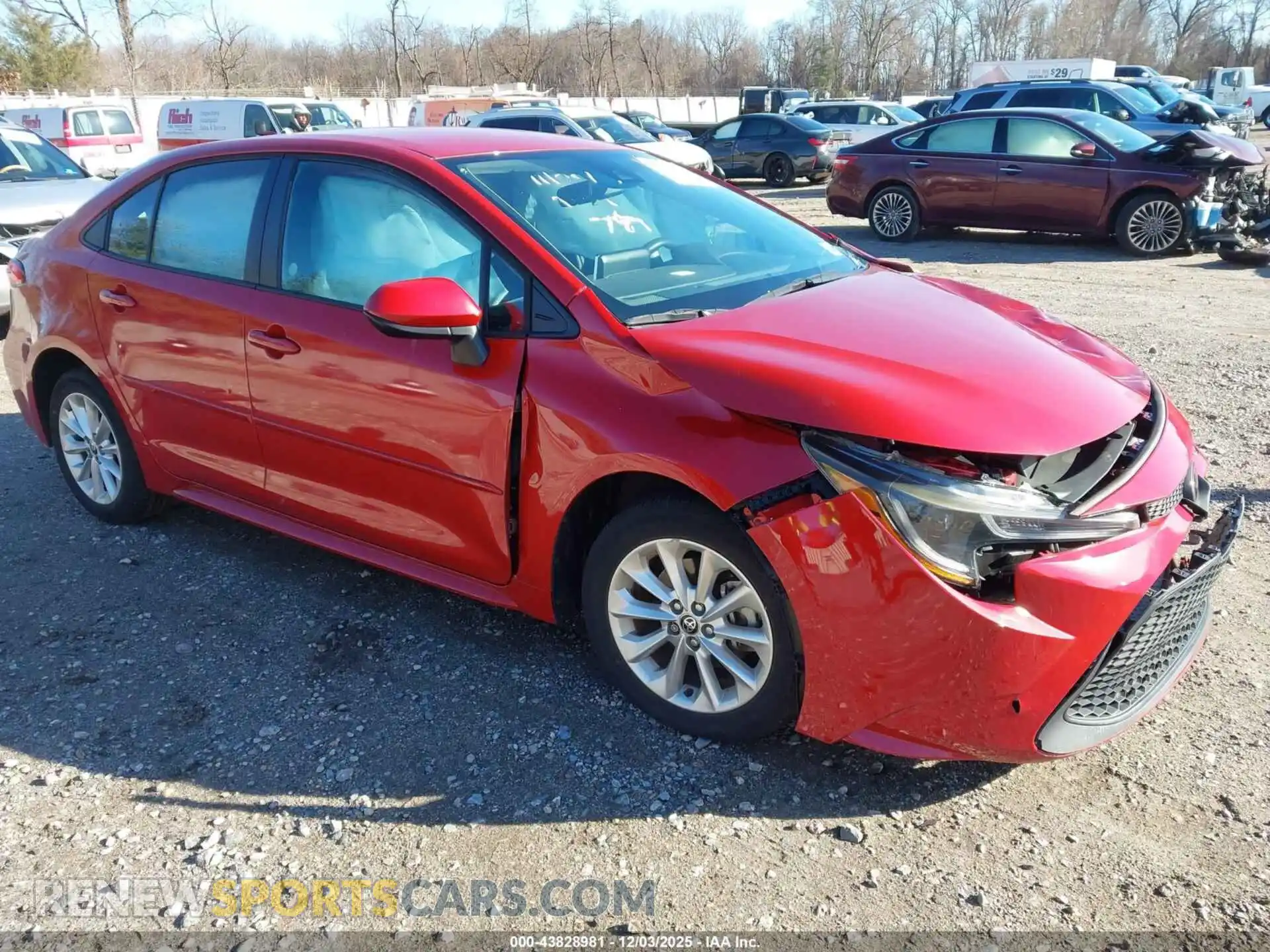 1 Photograph of a damaged car 5YFVPMAE6MP270543 TOYOTA COROLLA 2021