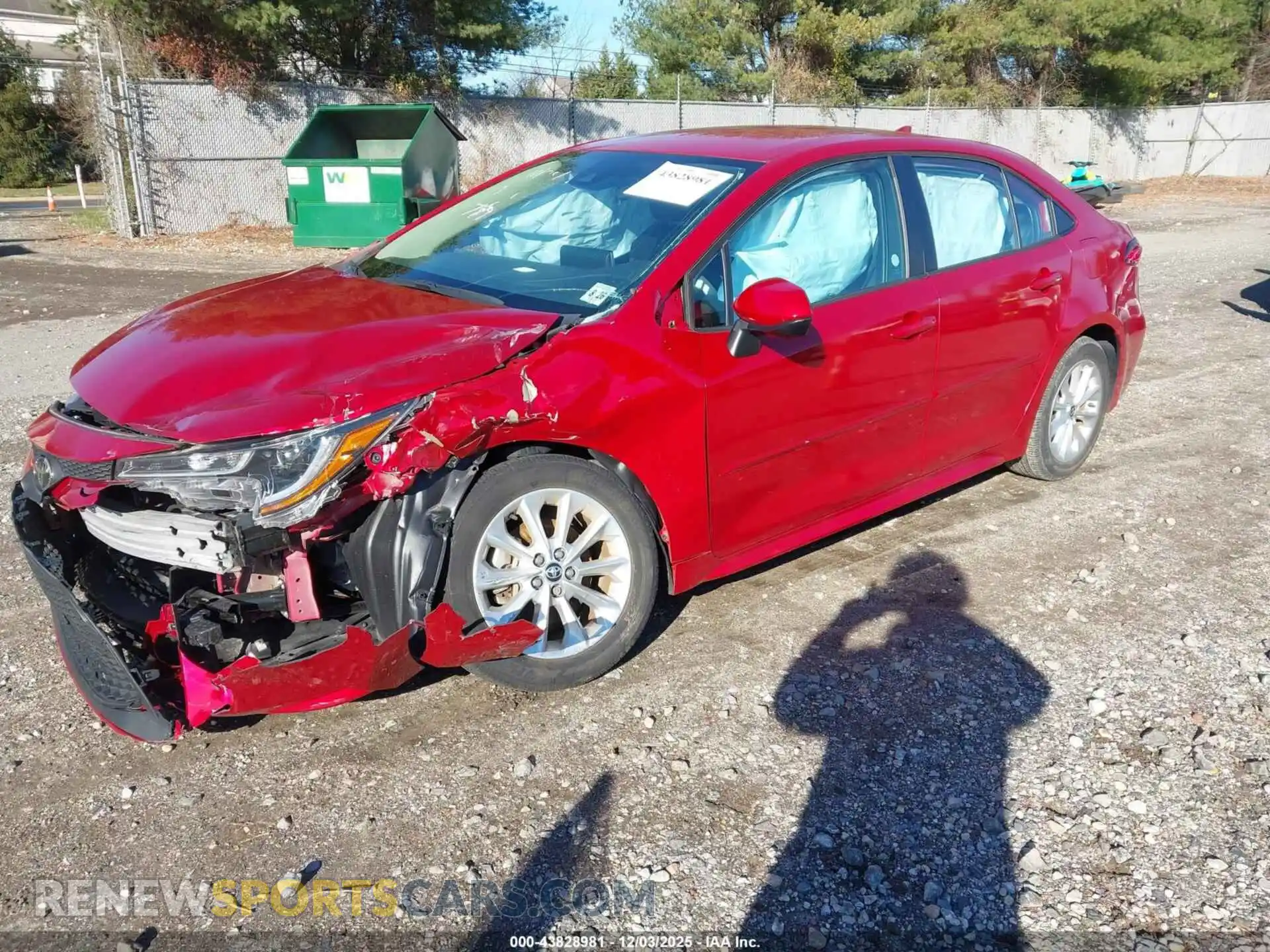 2 Photograph of a damaged car 5YFVPMAE6MP270543 TOYOTA COROLLA 2021