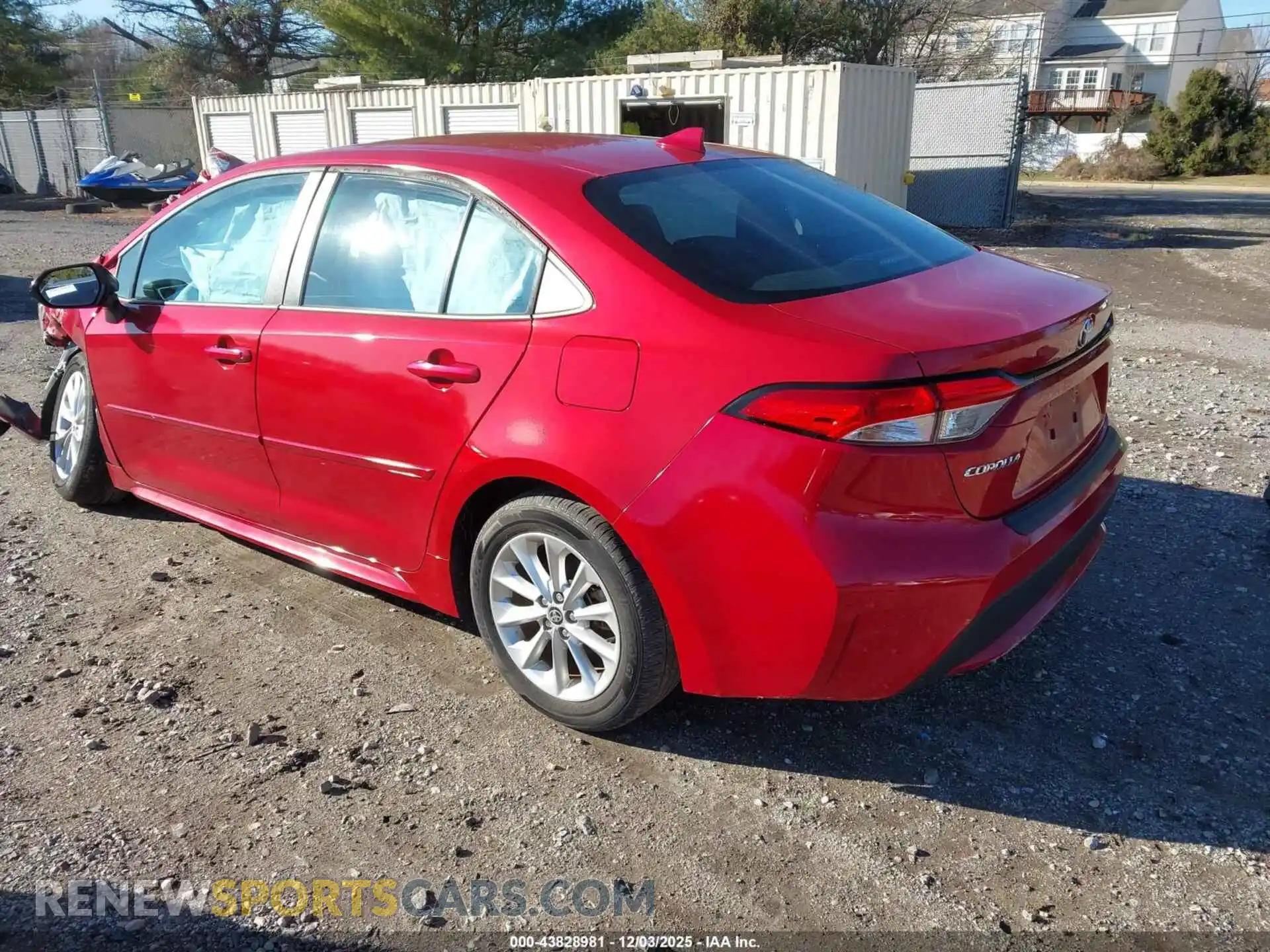 3 Photograph of a damaged car 5YFVPMAE6MP270543 TOYOTA COROLLA 2021