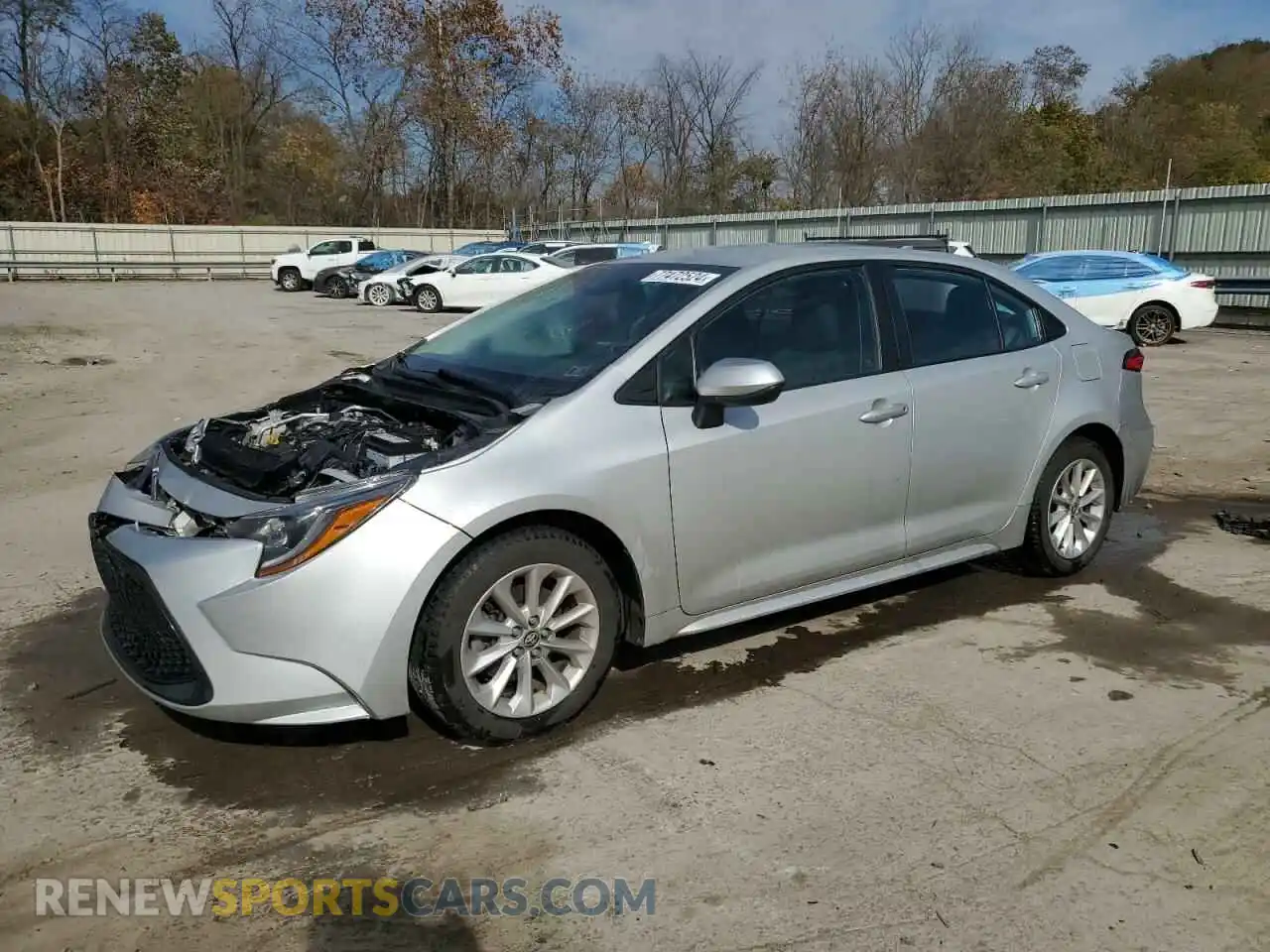 1 Photograph of a damaged car 5YFVPMAE7MP148631 TOYOTA COROLLA 2021