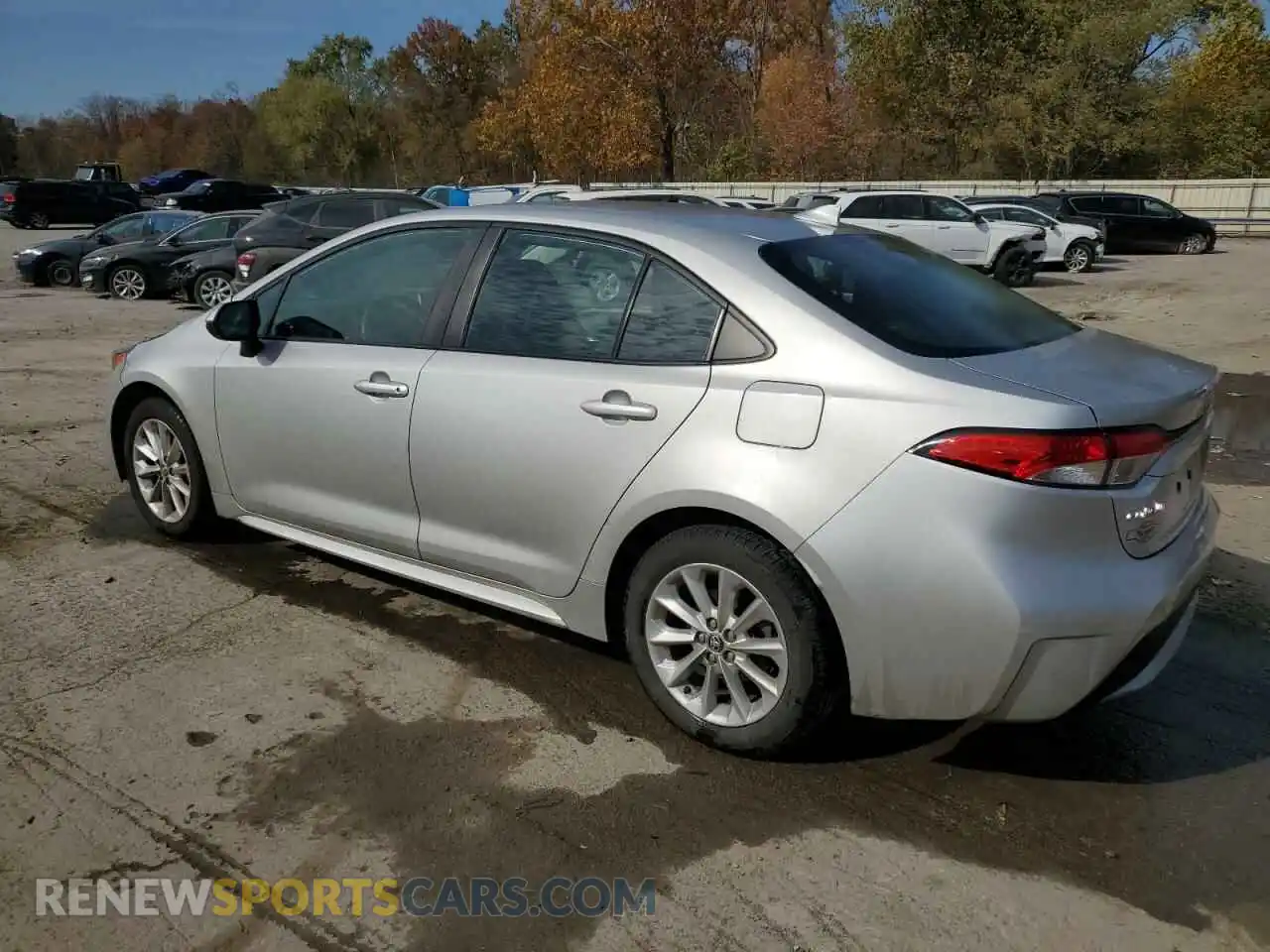 2 Photograph of a damaged car 5YFVPMAE7MP148631 TOYOTA COROLLA 2021