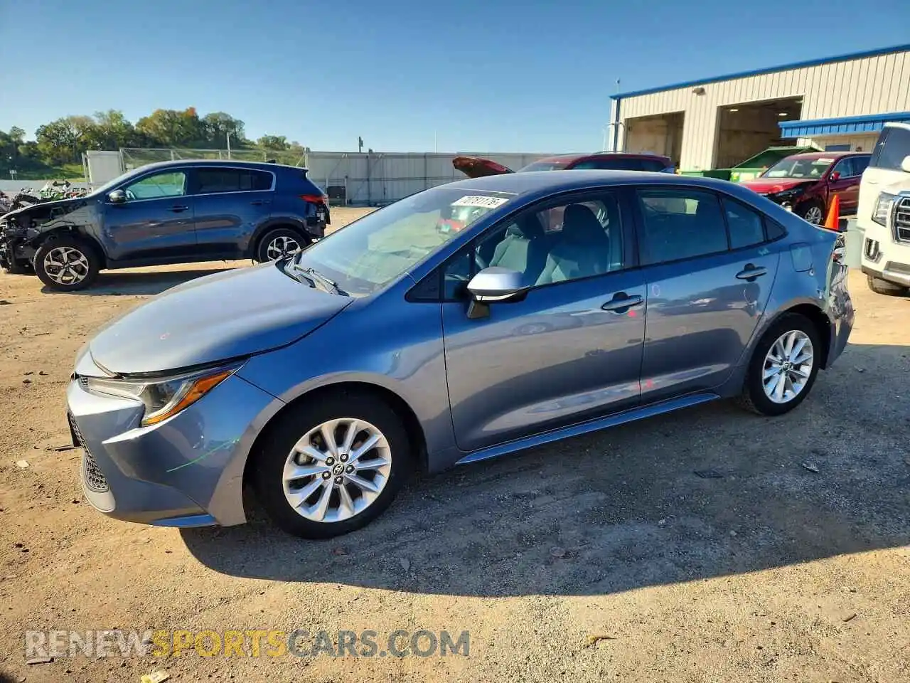 1 fotografías del automóvil dañado 5YFVPMAE7MP154204 TOYOTA COROLLA 2021