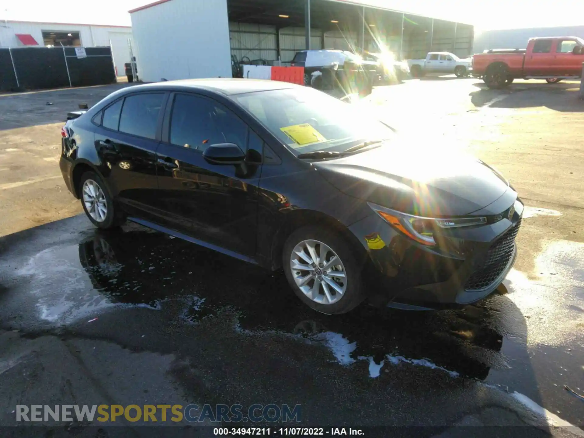 1 Photograph of a damaged car 5YFVPMAE7MP206785 TOYOTA COROLLA 2021