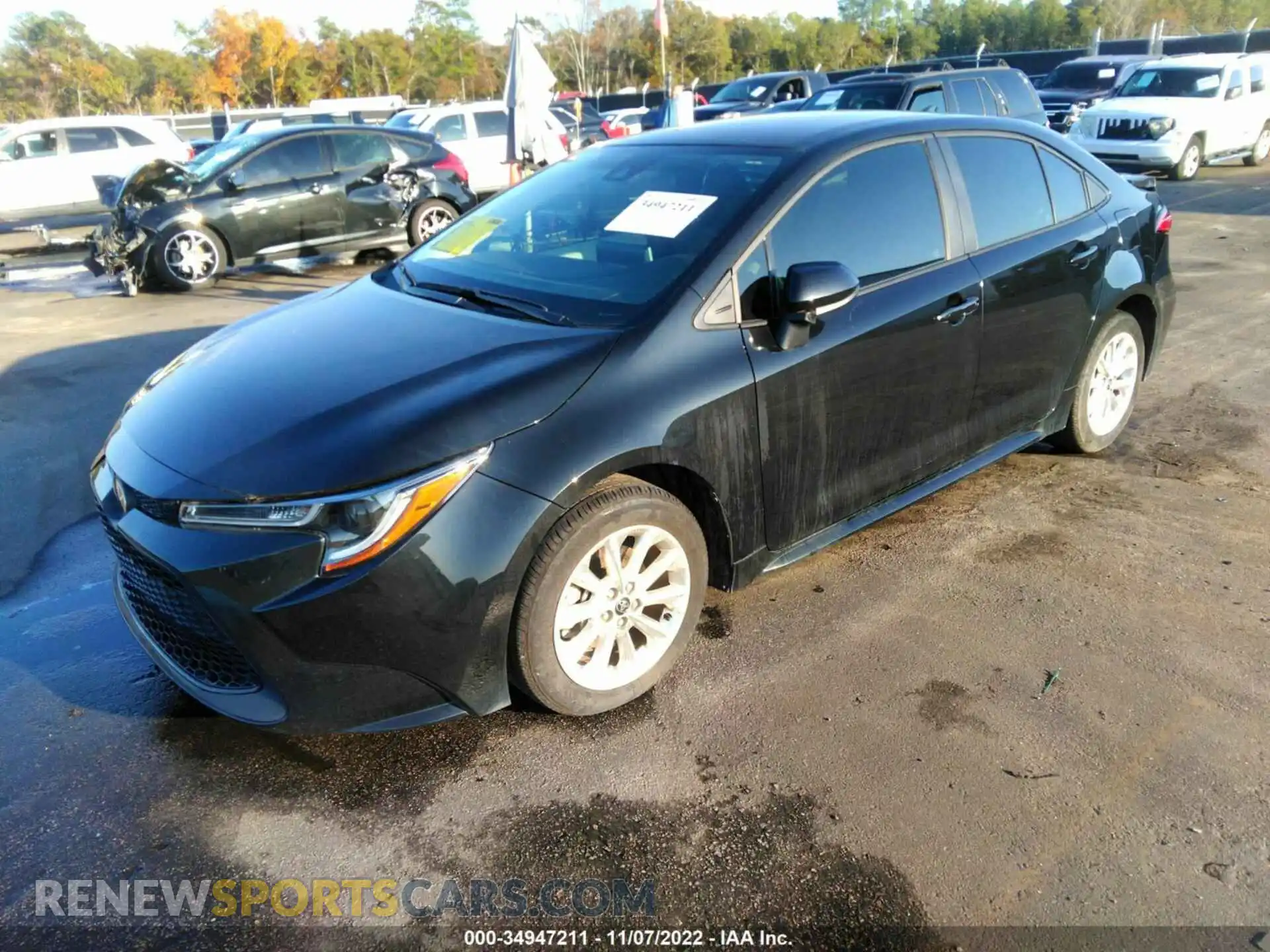 2 Photograph of a damaged car 5YFVPMAE7MP206785 TOYOTA COROLLA 2021