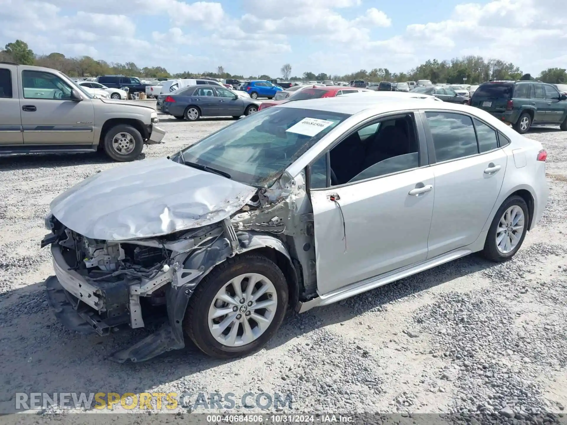 2 Photograph of a damaged car 5YFVPMAE7MP224204 TOYOTA COROLLA 2021